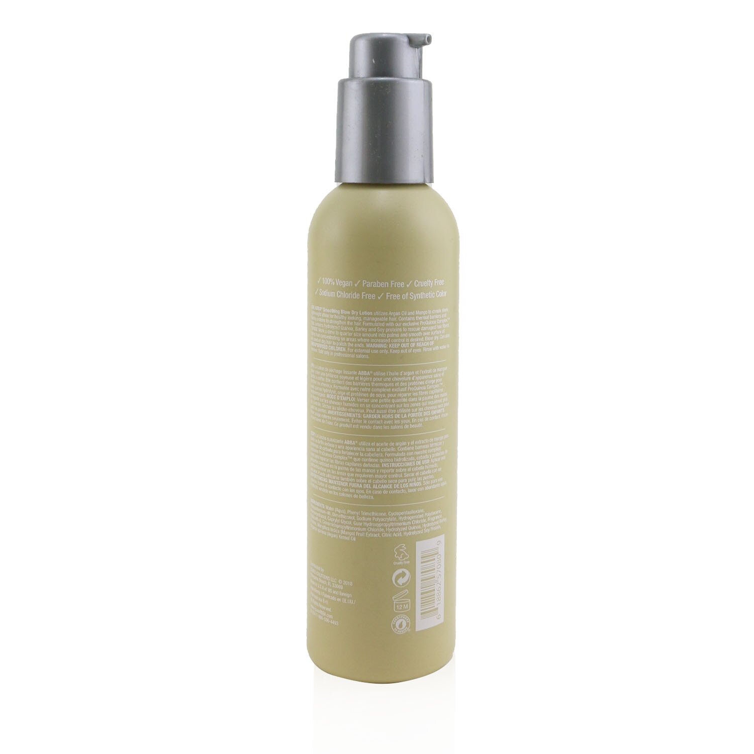 ABBA Smoothing Blow Dry Lotion 177ml/6oz