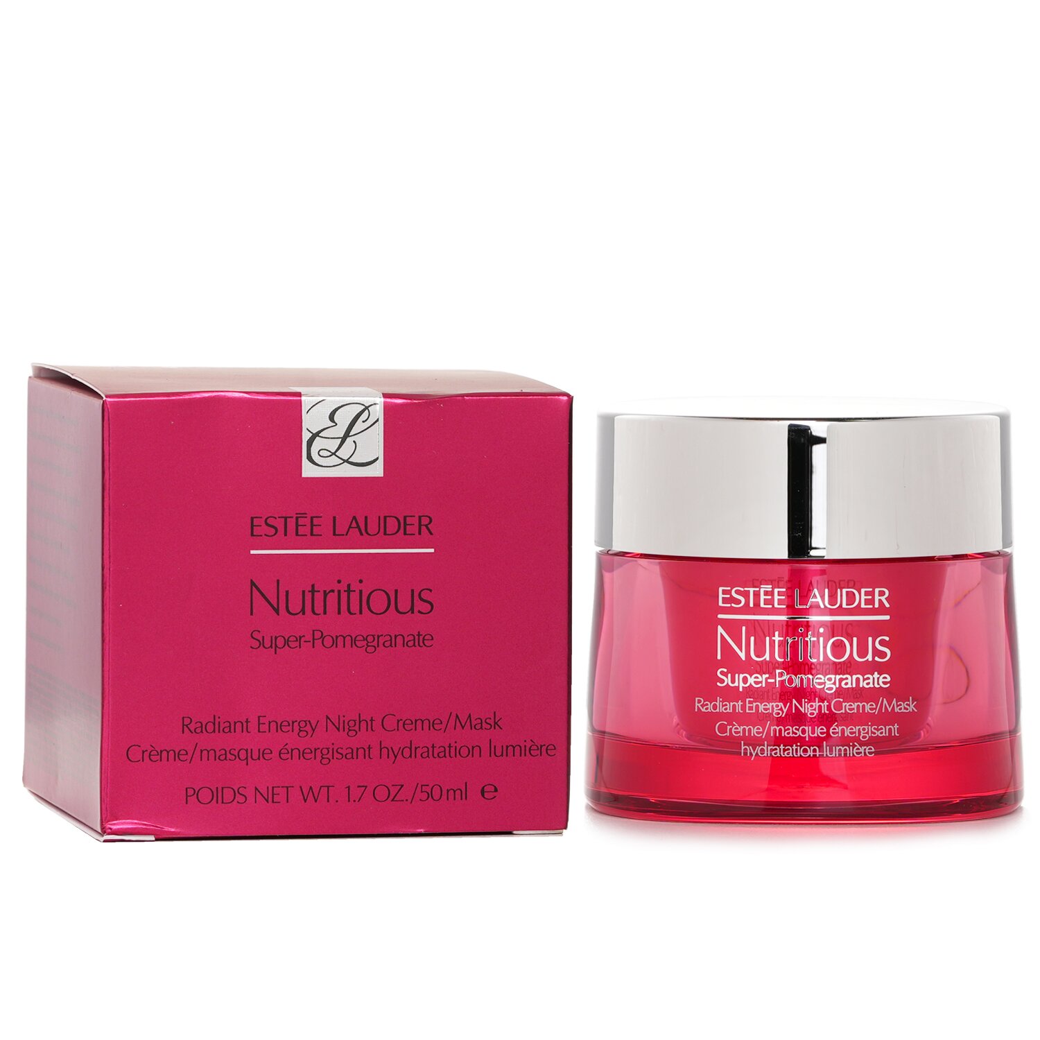 Estee Lauder Mặt nạ/Kem/Kem dưỡng ban đêm năng lượng rạng rỡ siêu bổ dưỡng từ quả lựu 50ml/1.7oz