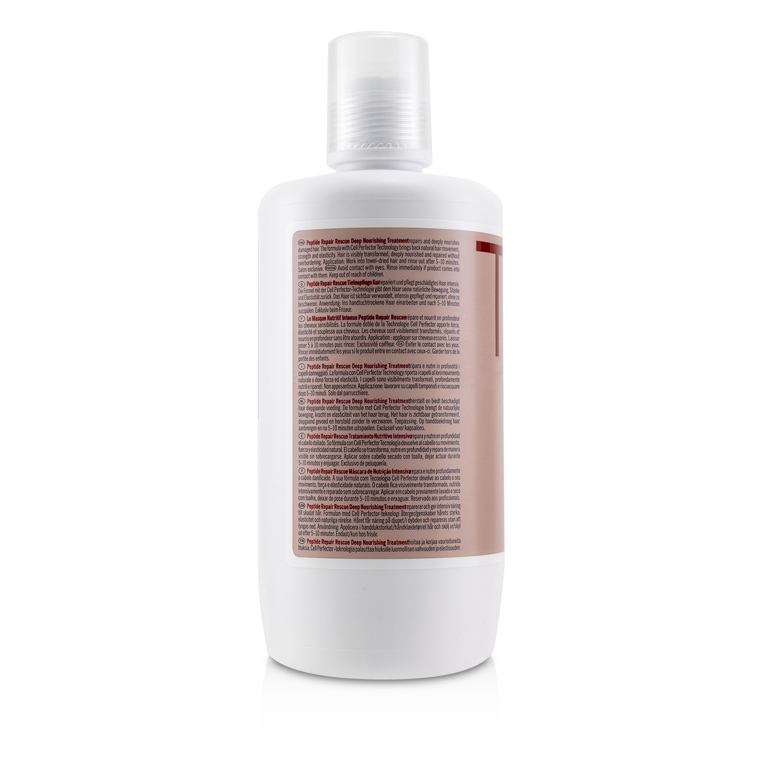 Schwarzkopf BC Bonacure Peptide Repair Rescue Deep Nourishing Treatment (For Thick to Normal Damaged Hair) 750ml/25.3oz