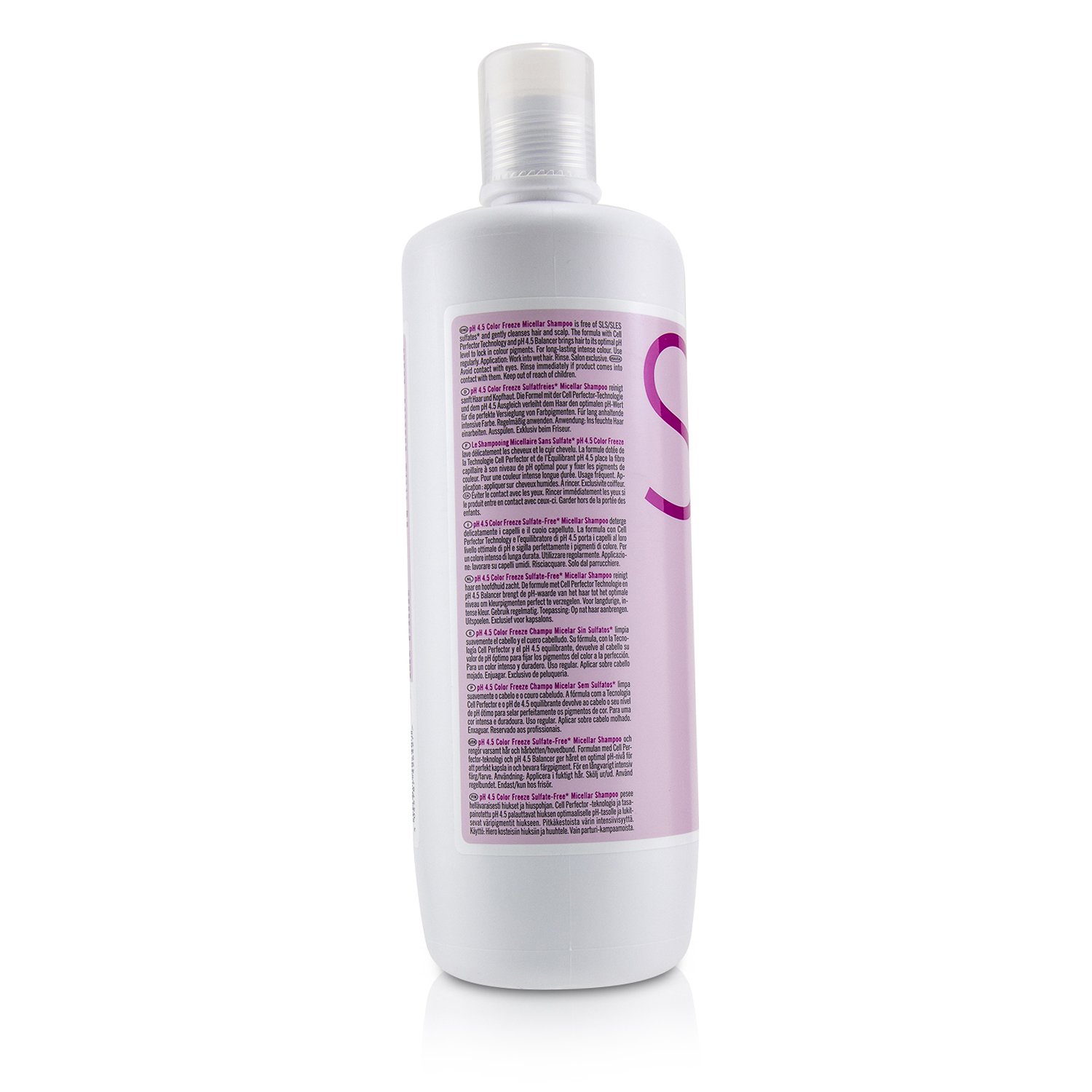 Schwarzkopf BC Bonacure pH 4.5 Color Freeze Sulfate-Free Micellar Shampoo (For Coloured Hair) 1000ml/33.8oz