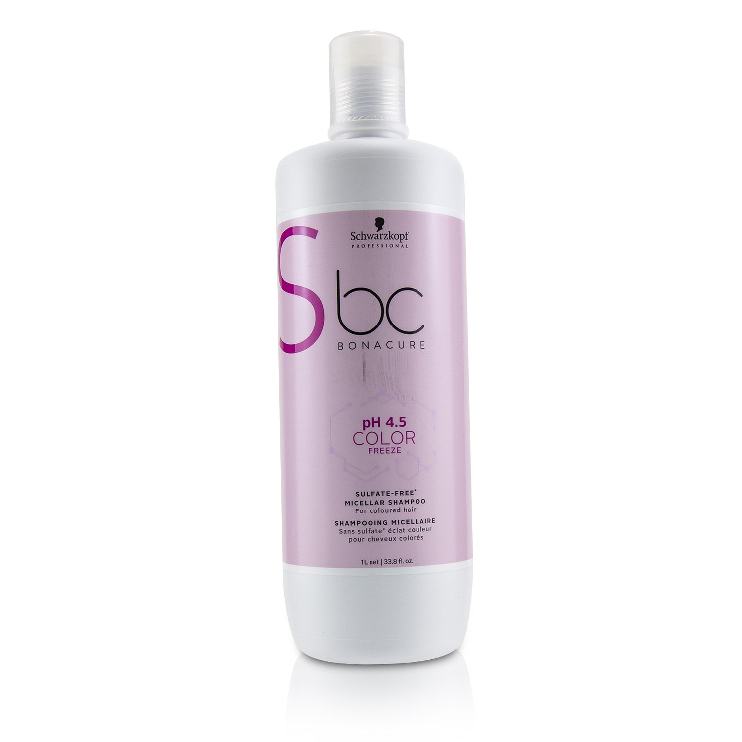 Schwarzkopf BC Bonacure pH 4.5 Color Freeze Sulfate-Free Micellar Shampoo (For Coloured Hair) 1000ml/33.8oz