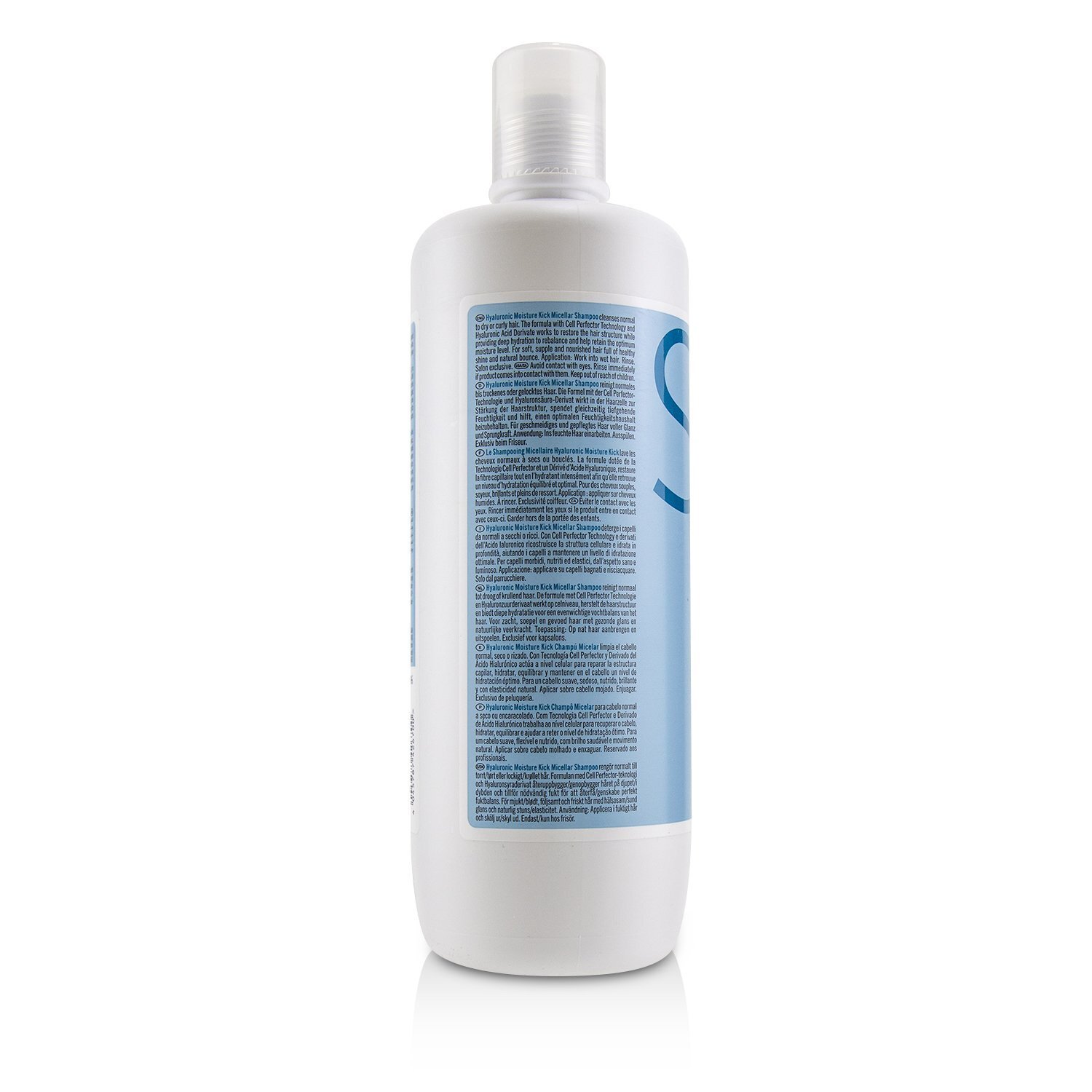 Schwarzkopf BC Bonacure Hyaluronic Moisture Kick Champú Micelar (Para Cabello Normal a Seco) 1000ml/33.8oz