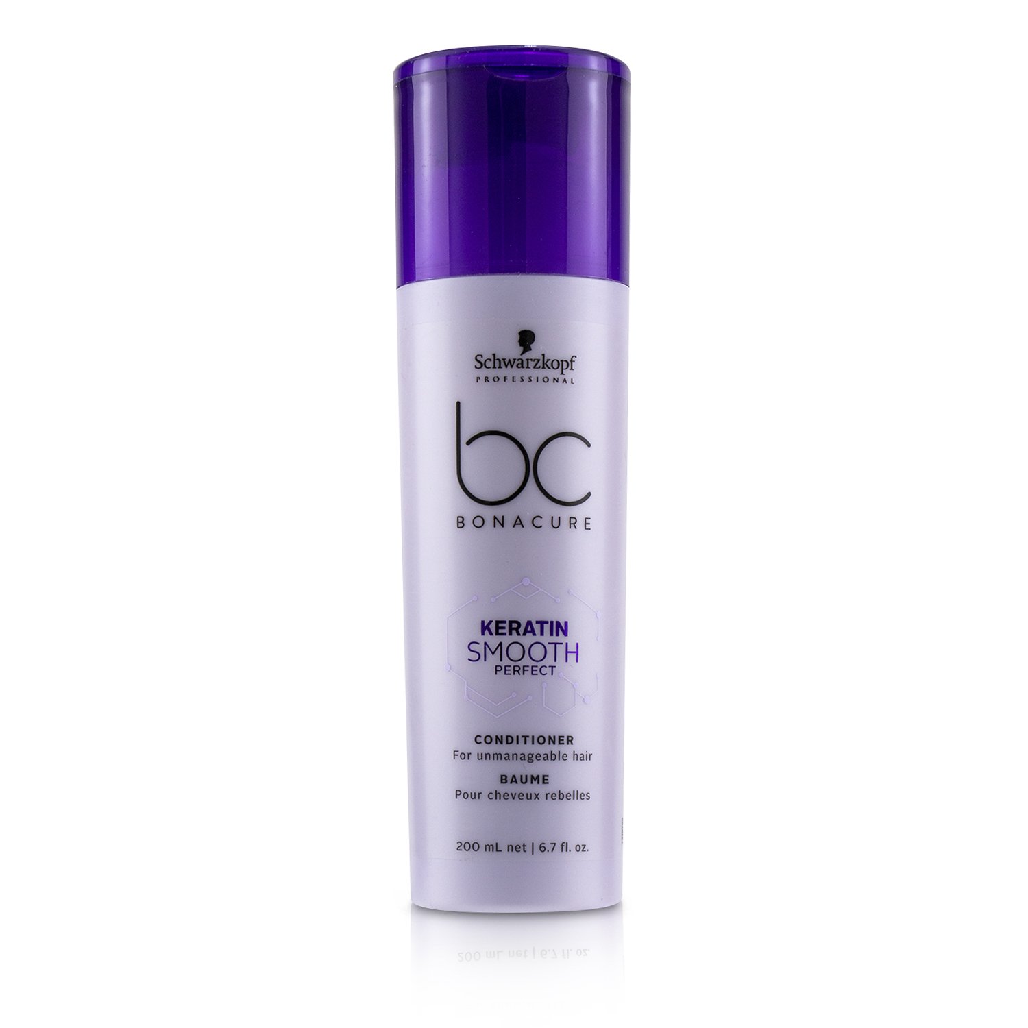 Schwarzkopf BC Bonacure Keratin Smooth Perfect Acondicionador (Para Cabello Inmanejable) 200ml/6.7oz