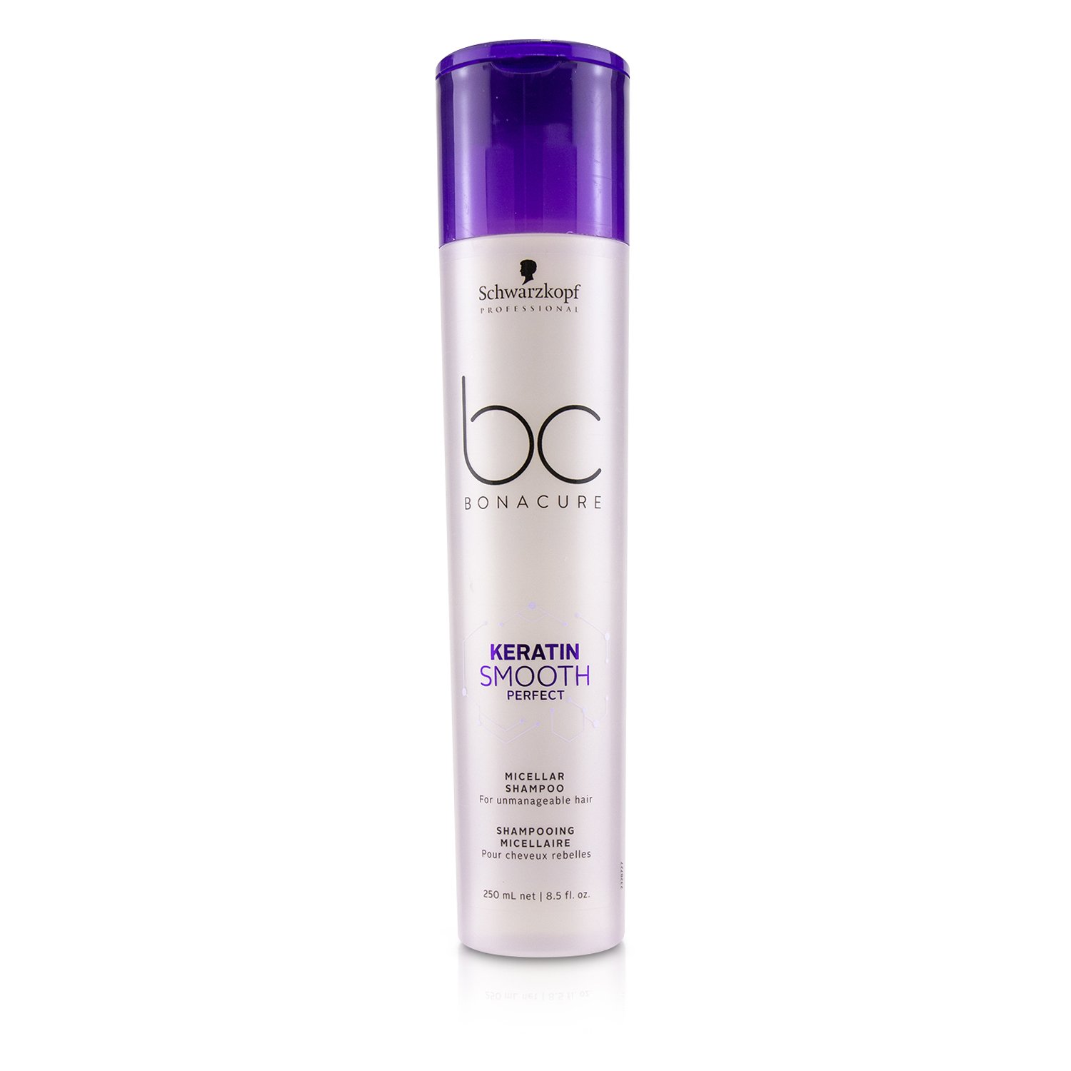 Schwarzkopf BC Bonacure Keratin Smooth Perfect Micellar Shampoo (For Unmanageable Hair) 250ml/8.5oz