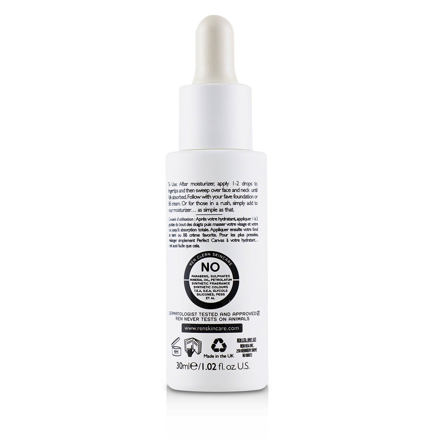 Ren Perfect Canvas Skin Finishing Serum 30ml/1.02oz