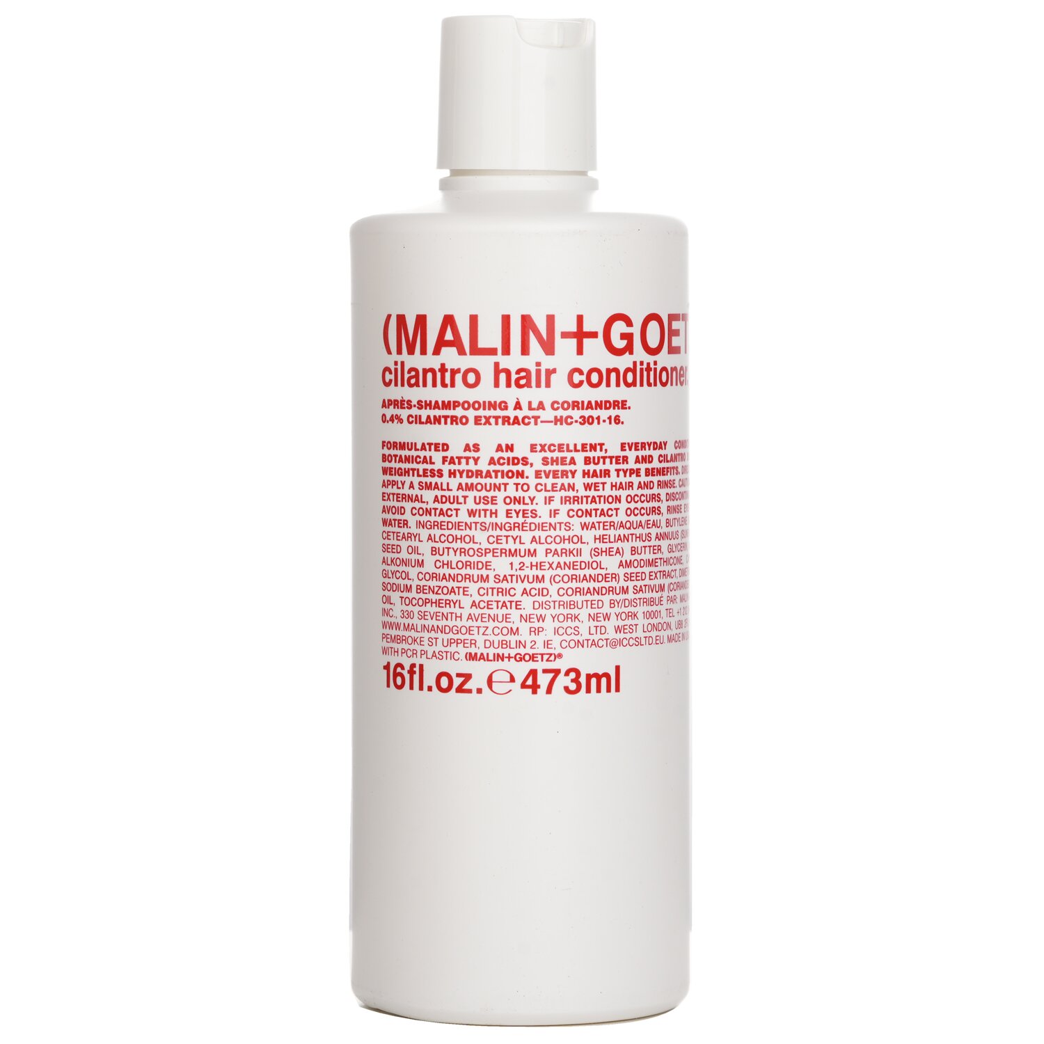 MALIN+GOETZ Cilantro Hair Conditioner. 473ml/16oz