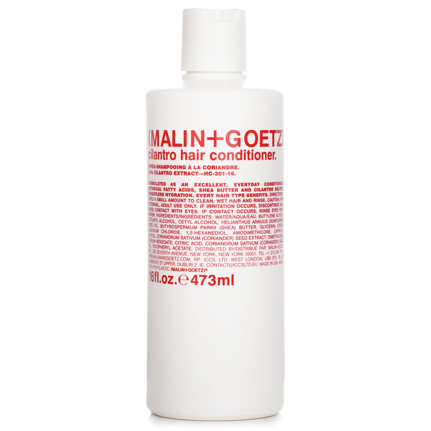 MALIN+GOETZ Cilantro Hair Conditioner. 473ml/16oz