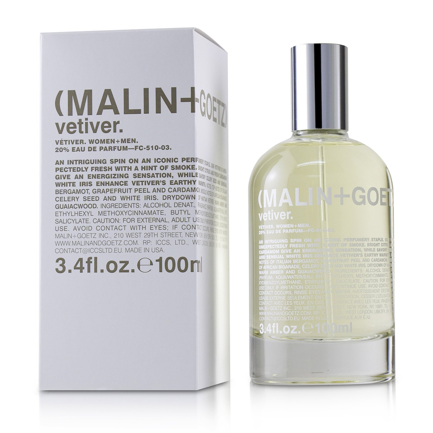MALIN+GOETZ Woda perfumowana Vetiver Eau De Parfum Spray 100ml/3.4oz