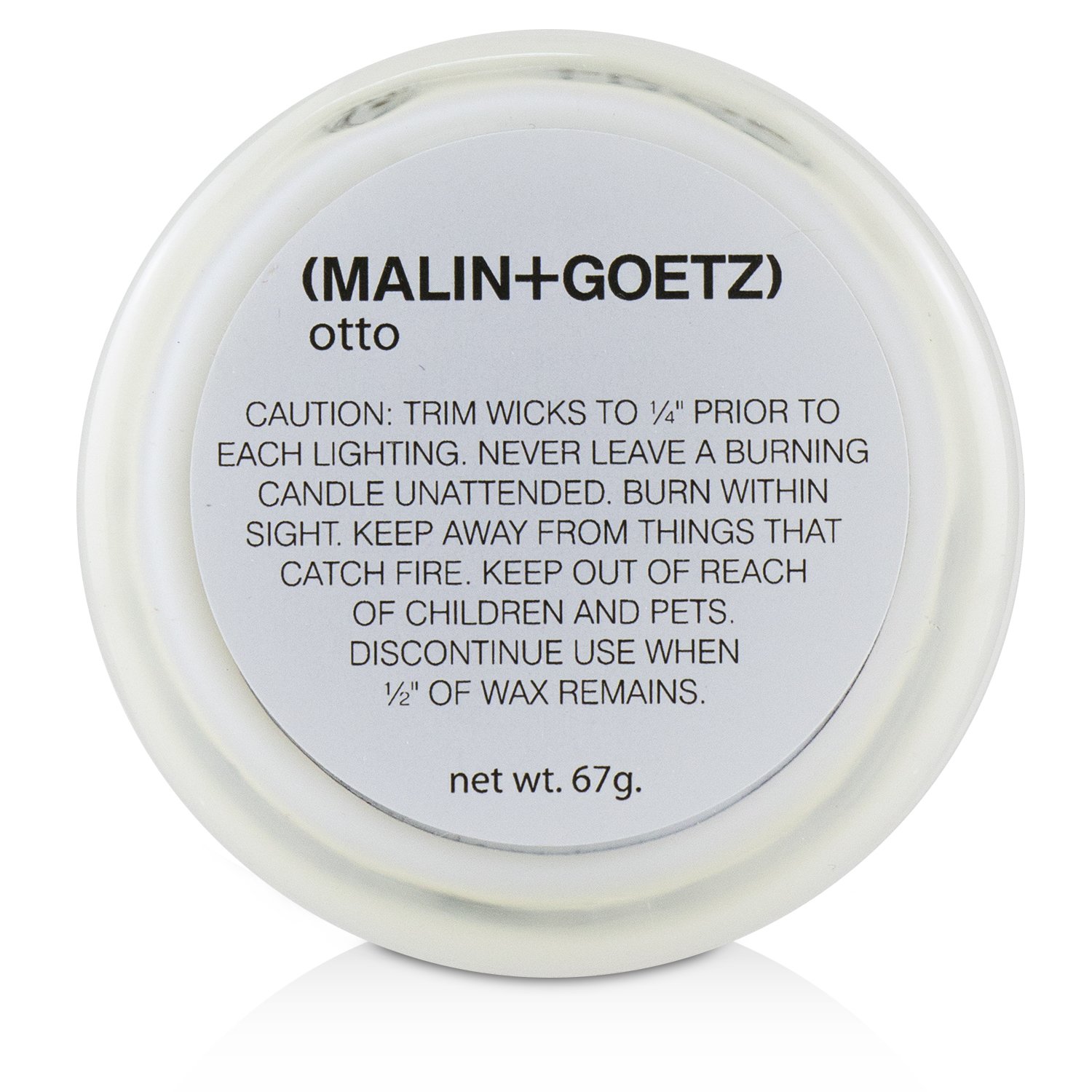 MALIN+GOETZ Scented Candle - Otto 67g/2.35oz