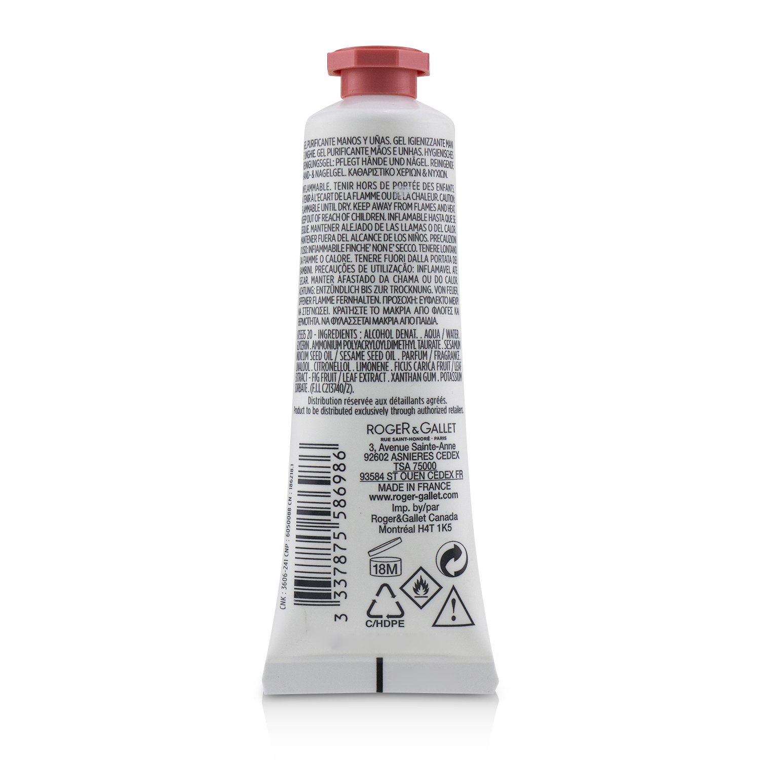 Roger & Gallet Fleur De Figuier Дезинфицирующее Средство для Рук и Ногтей 30ml/1oz