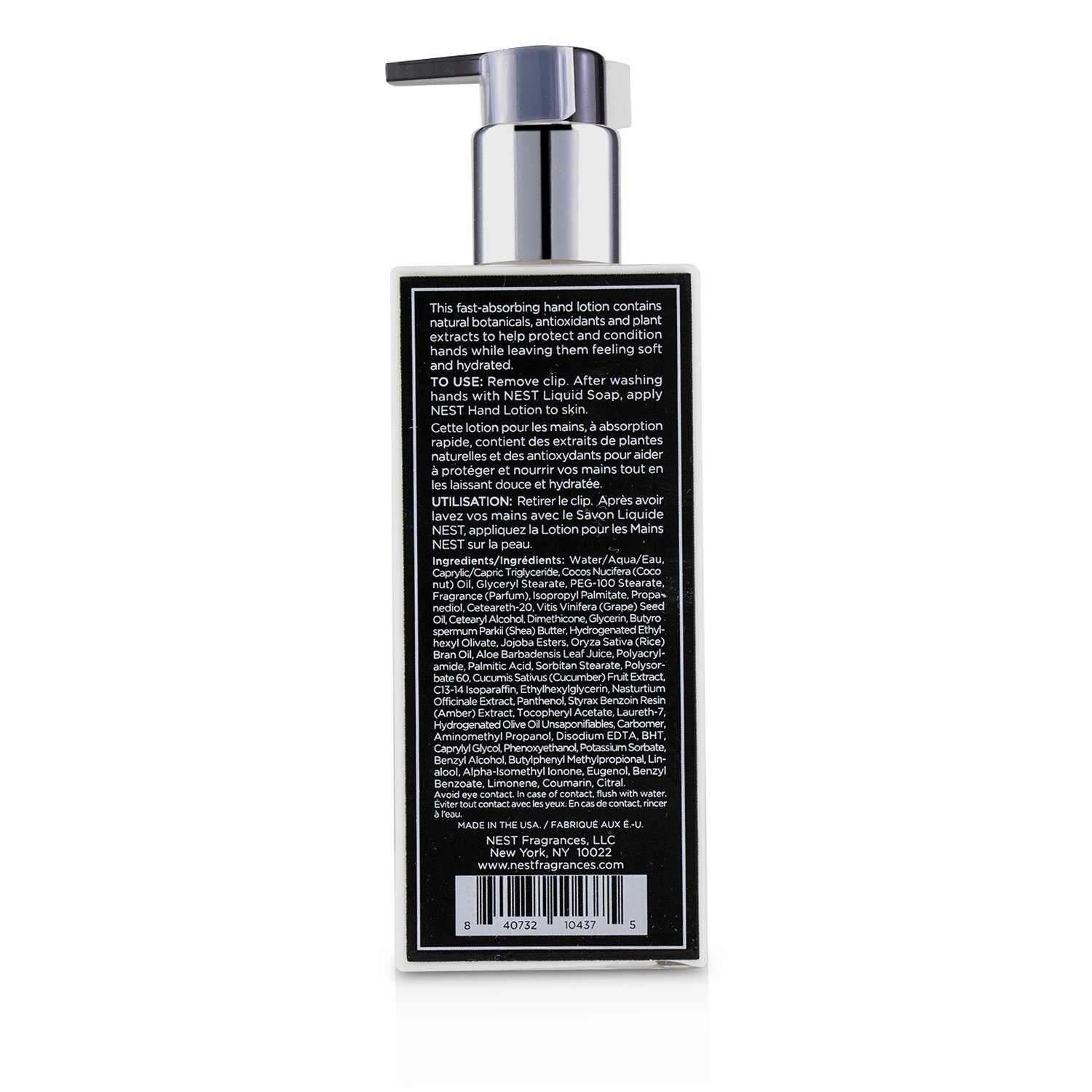 Nest Hand Lotion - Tarragon & Ivy 300ml/10oz