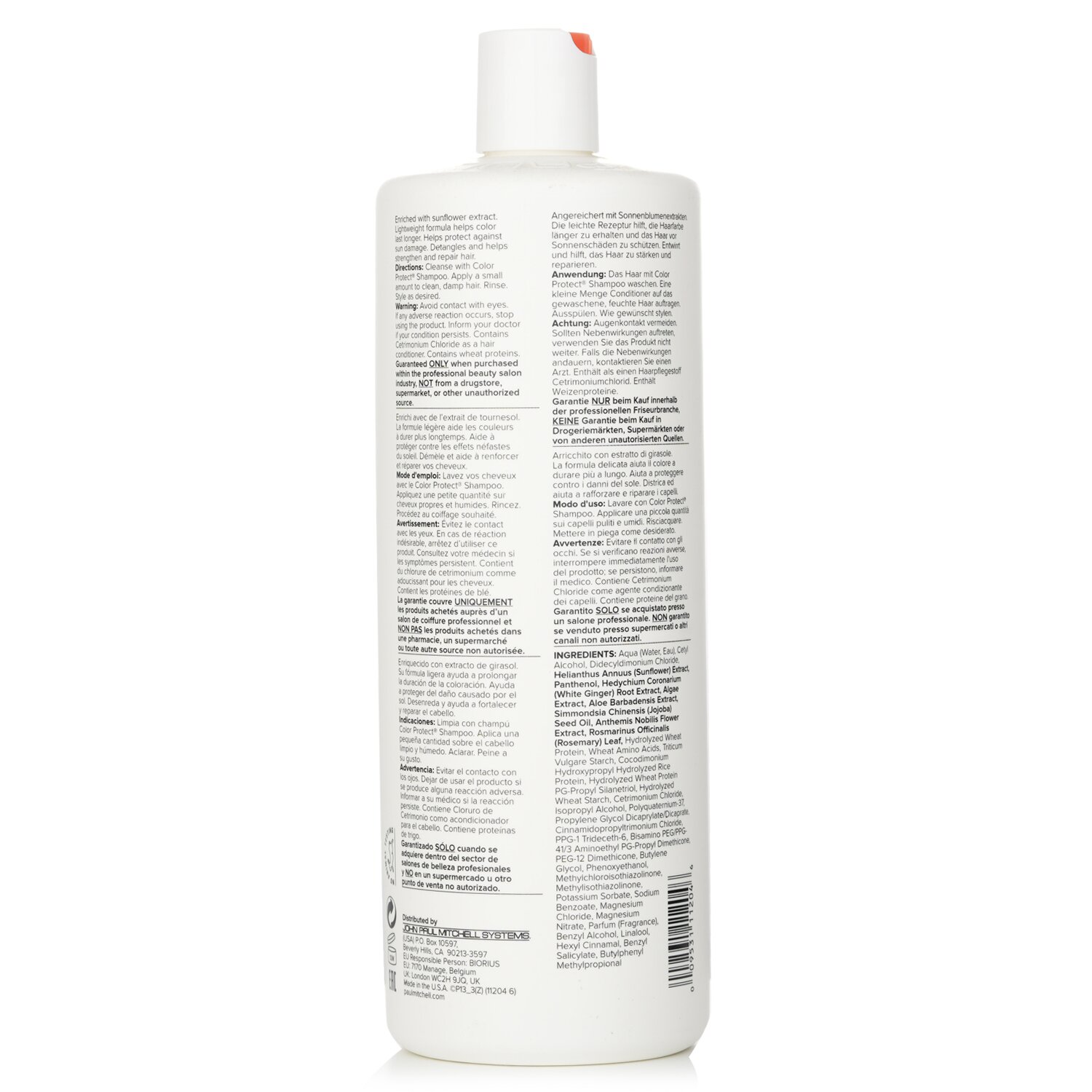 Paul Mitchell بلسم حاصن لوني (يحافظ على اللون ويحمي الشعر) 1000ml/33.8oz