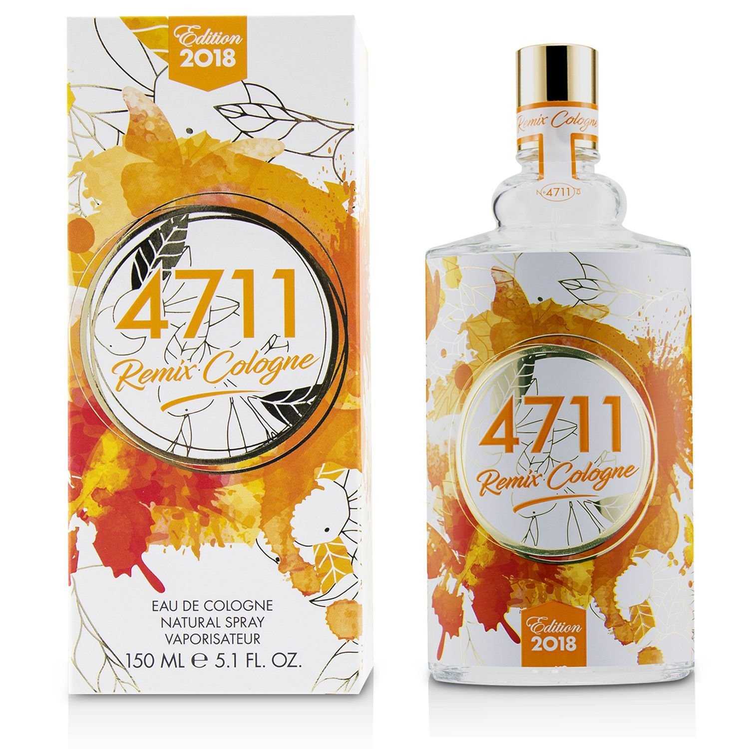 4711 2018年限量版混合男士古龙香水Remix Cologne EDC 150ml/5.1oz
