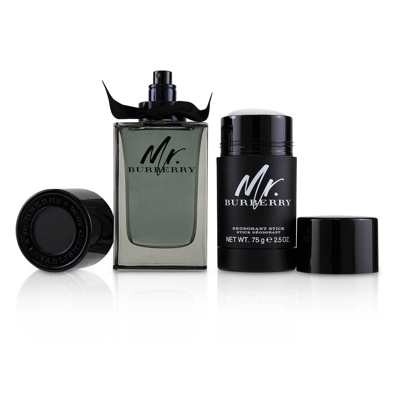 Burberry Mr. Burberry Coffret: Eau De Toilette Spray 100ml/3.3oz + Deodorant Stick 75g/2.5oz 2pcs