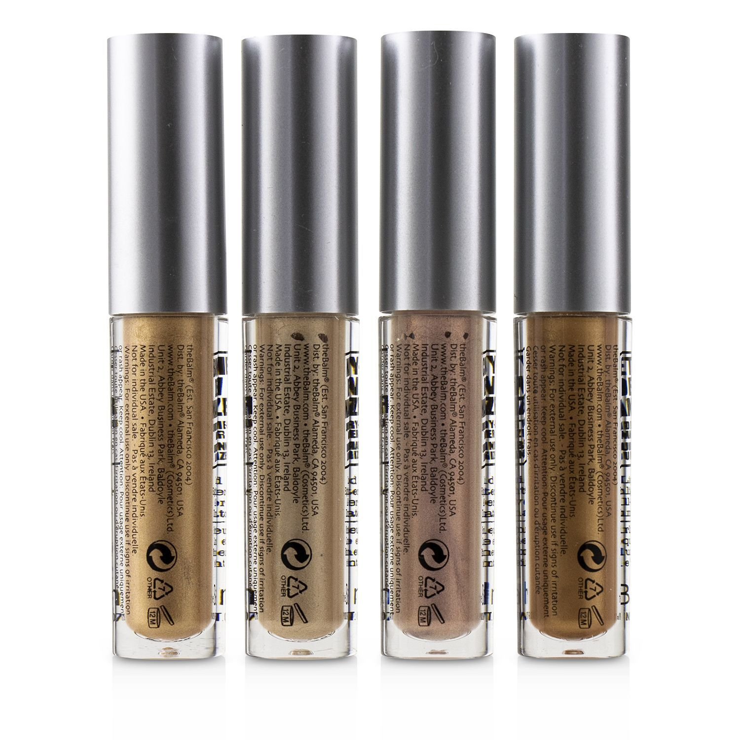 TheBalm The Dew Manizer's Quad (Liquid Highlighters) 4pcs