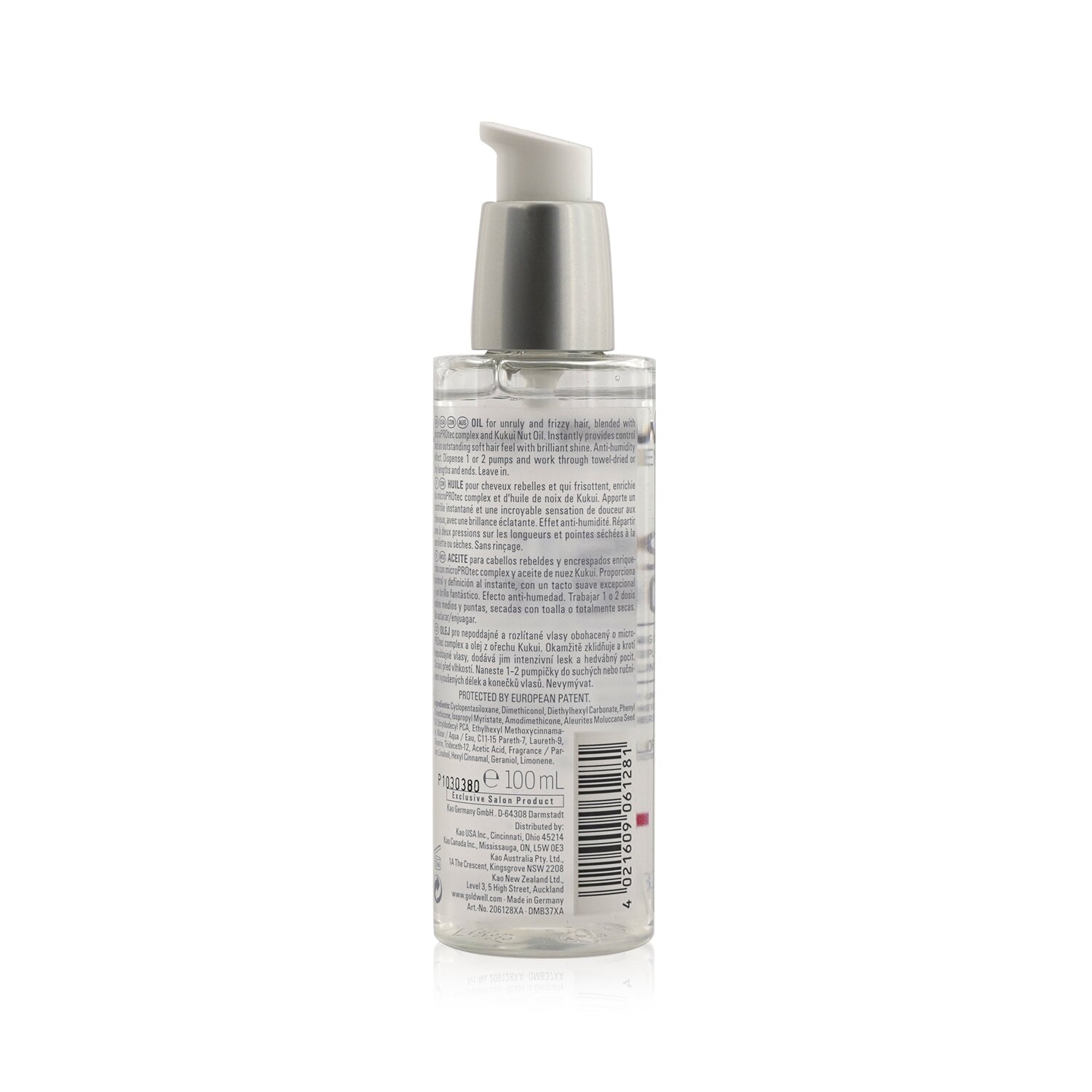 Goldwell Dual Senses Just Smooth Taming Oil (Control For Unruly Hair) 100ml/3.3oz