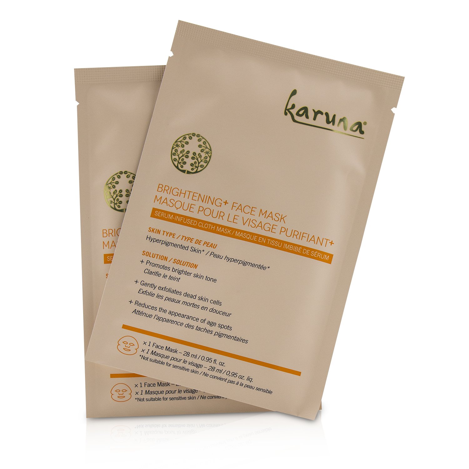 Karuna Brightening+ Face Mask 4sheets