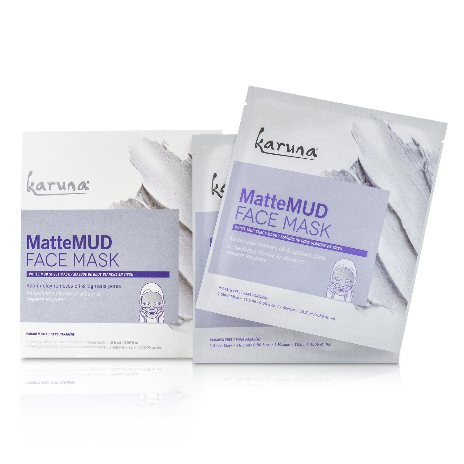 Karuna MatteMud Face Mask 4sheets