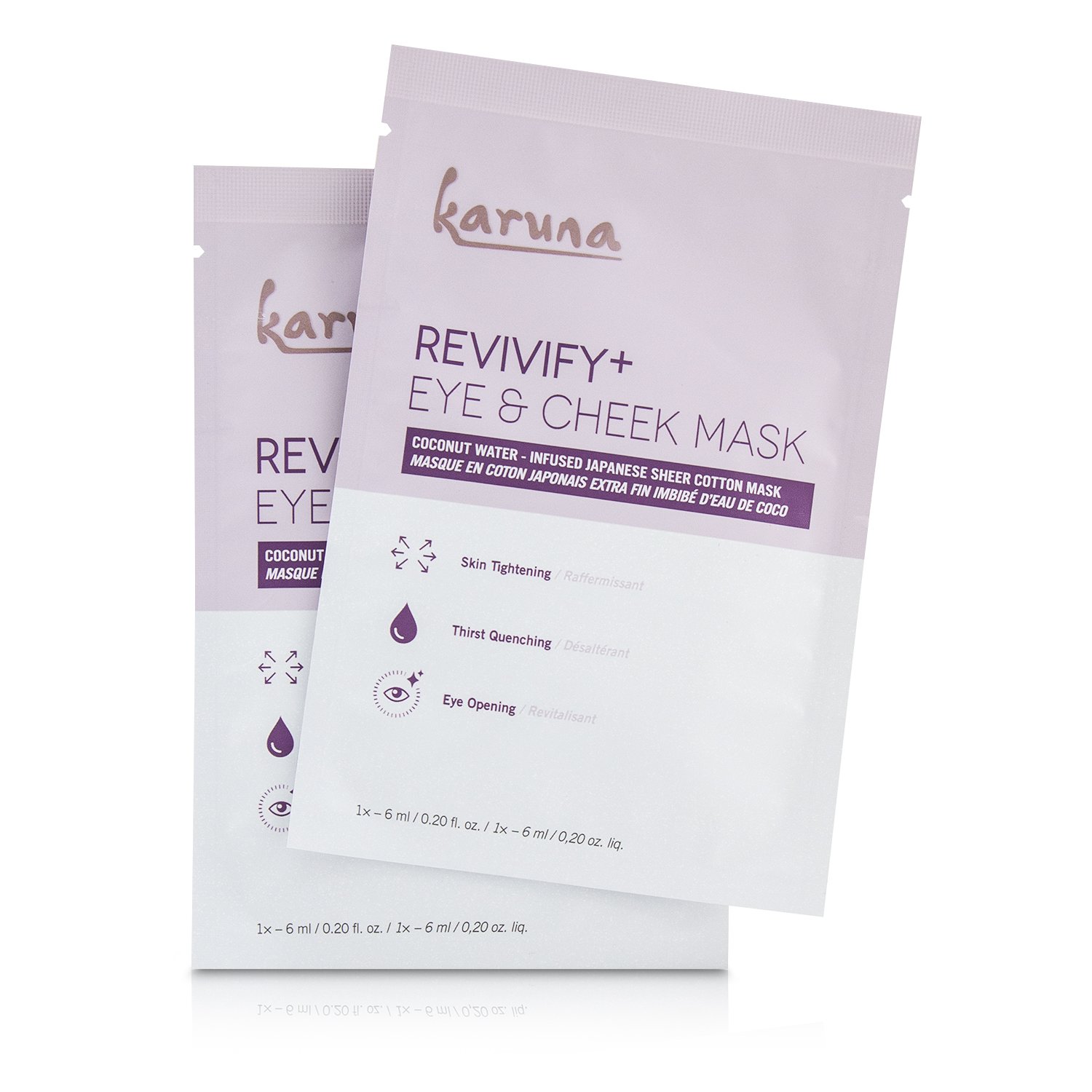 Karuna Revivify+ Eye & Cheek Mask 4sheets