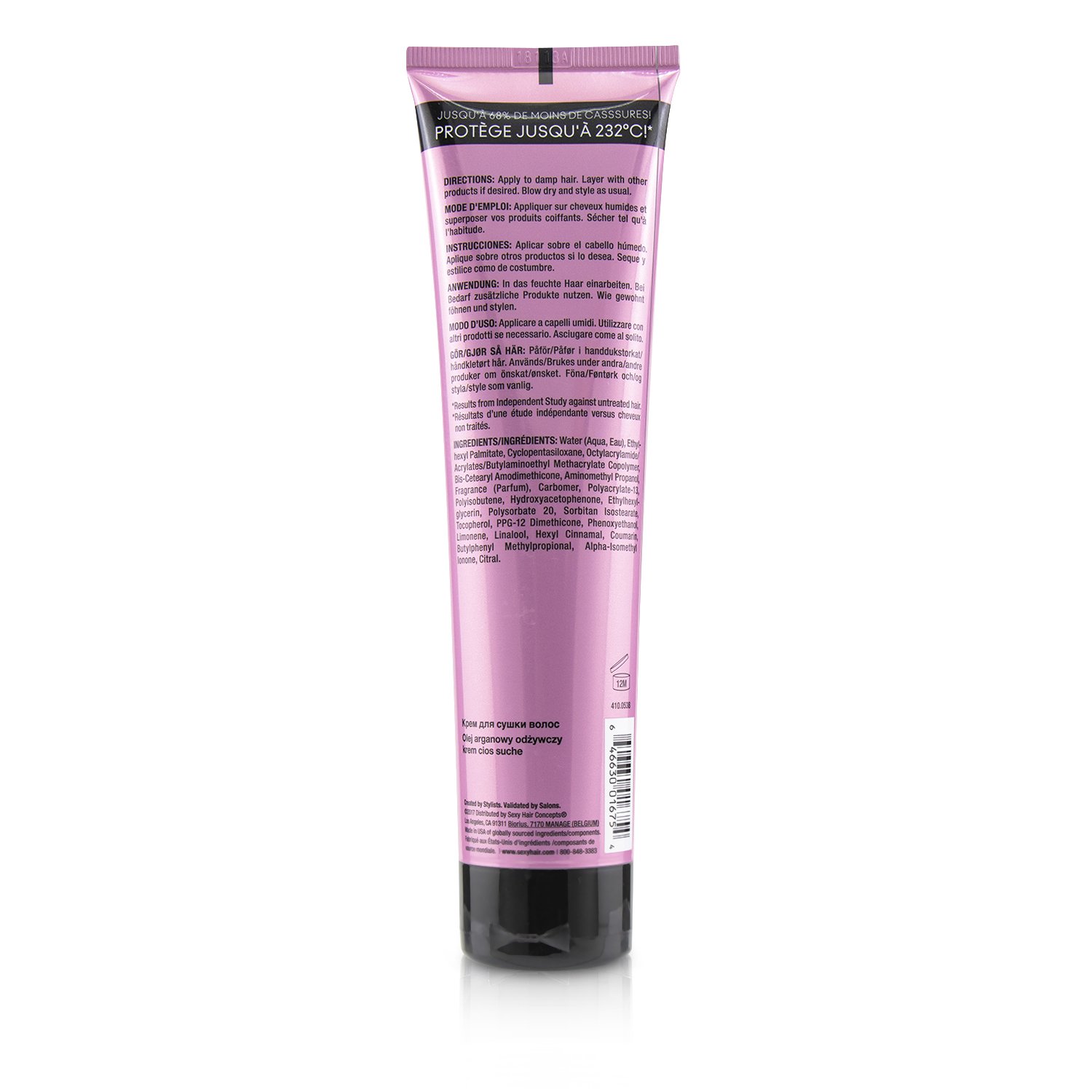 Sexy Hair Concepts Hot Sexy Hair Prep Me 450ºF Heat Protection Blow Dry Primer 150ml/5.1oz