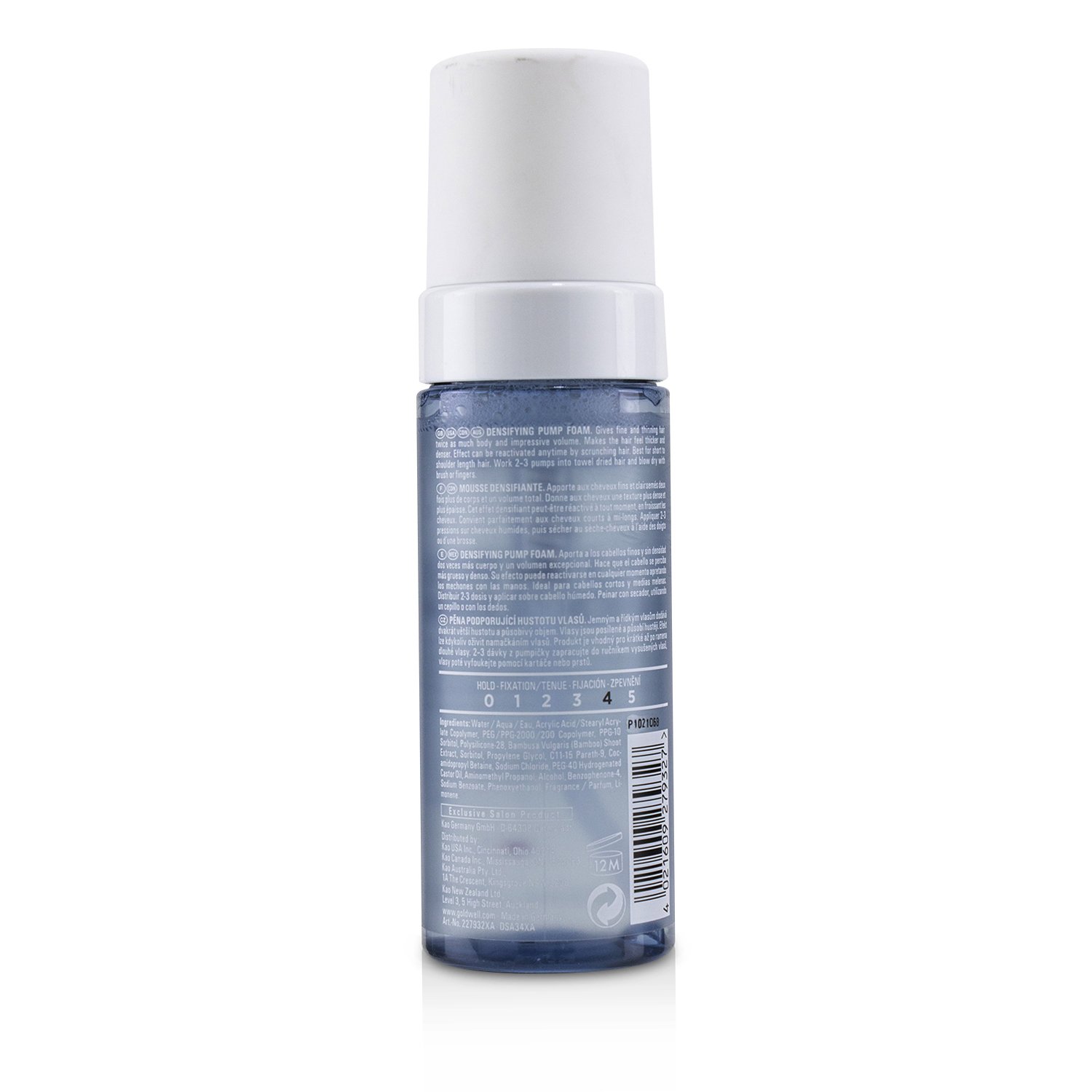 Goldwell Style Sign Ultra Volume Body Pumper 4 Espuma Bomba Desnsificadora 150ml/5oz