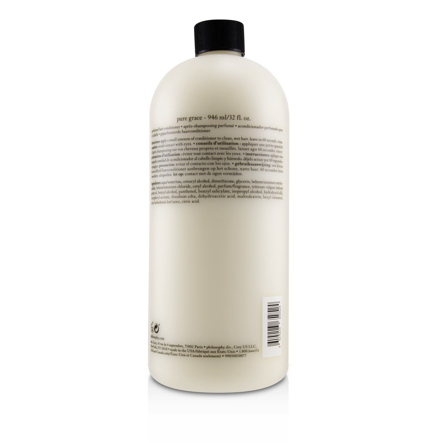 Philosophy Pure Grace Conditioner (Perfumed Hair Conditioner) 946ml/32oz