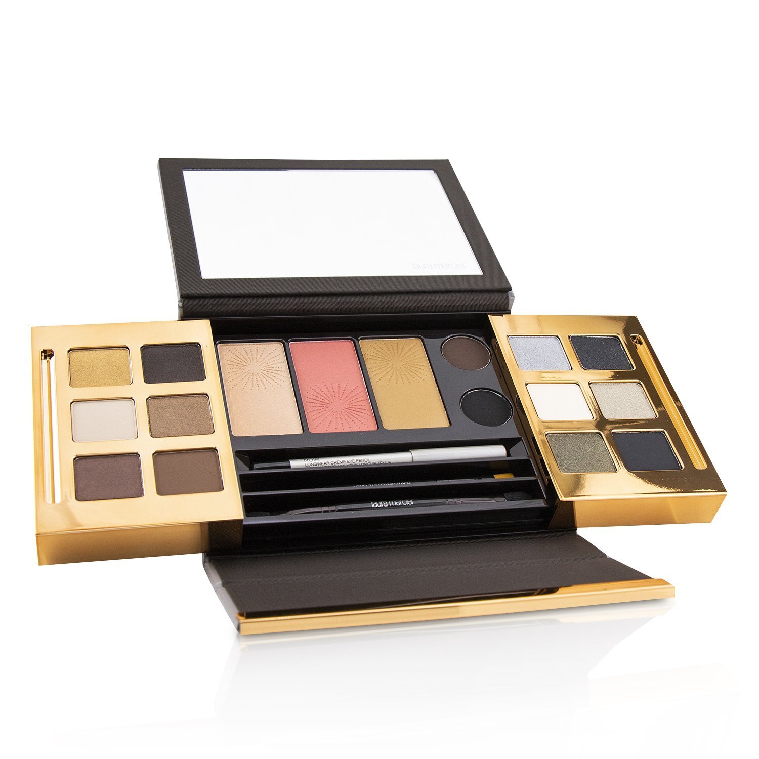 Laura Mercier Master Class Artistry In Light Holiday Illuminatons Edition : (12x Eyeshadow, 3x Cheek Color, 2x Eyeliner, 1x Eye Pencil) Picture Color