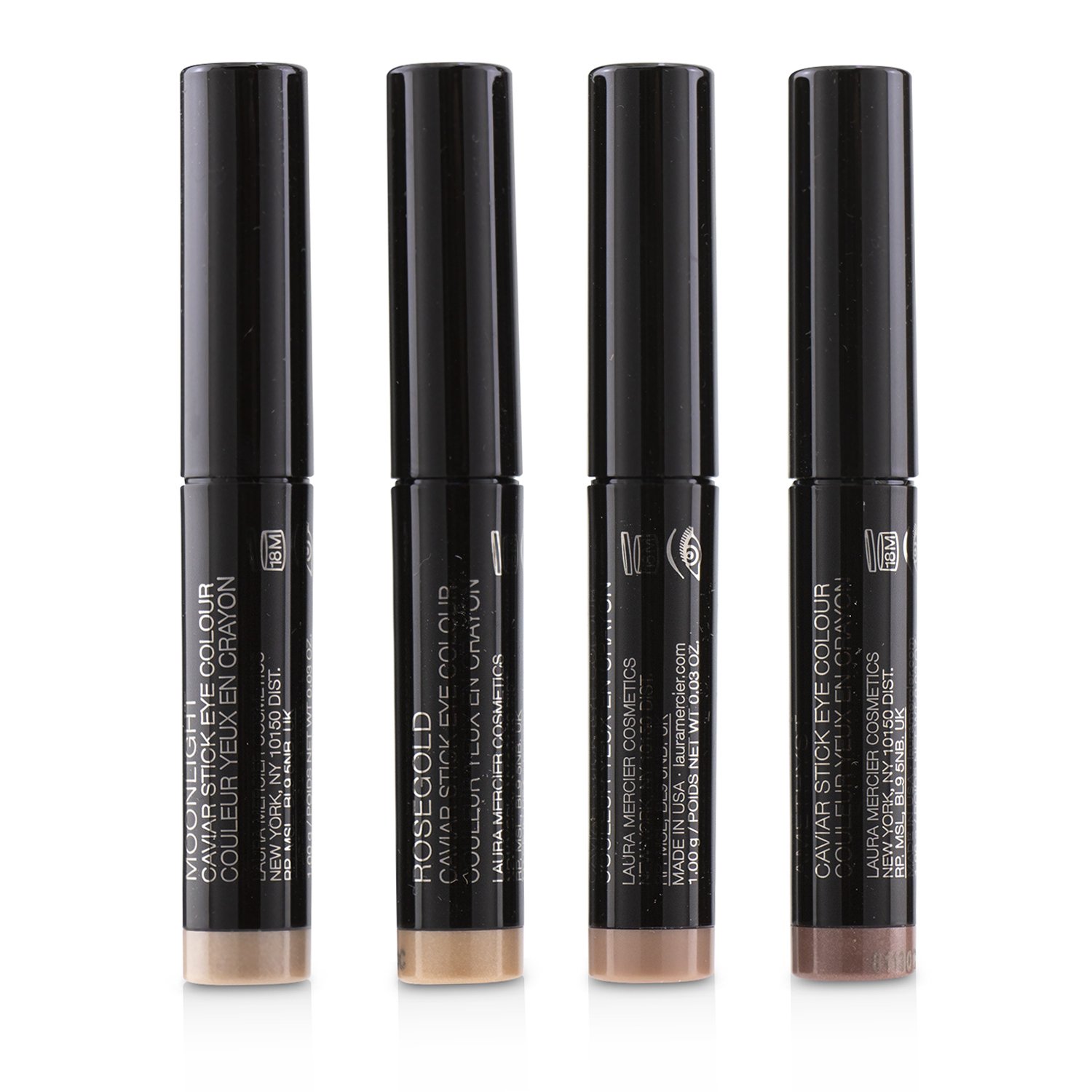 Laura Mercier Shadows & Lights Caviar Stick Eye Colour Collection 4x1g/0.03oz