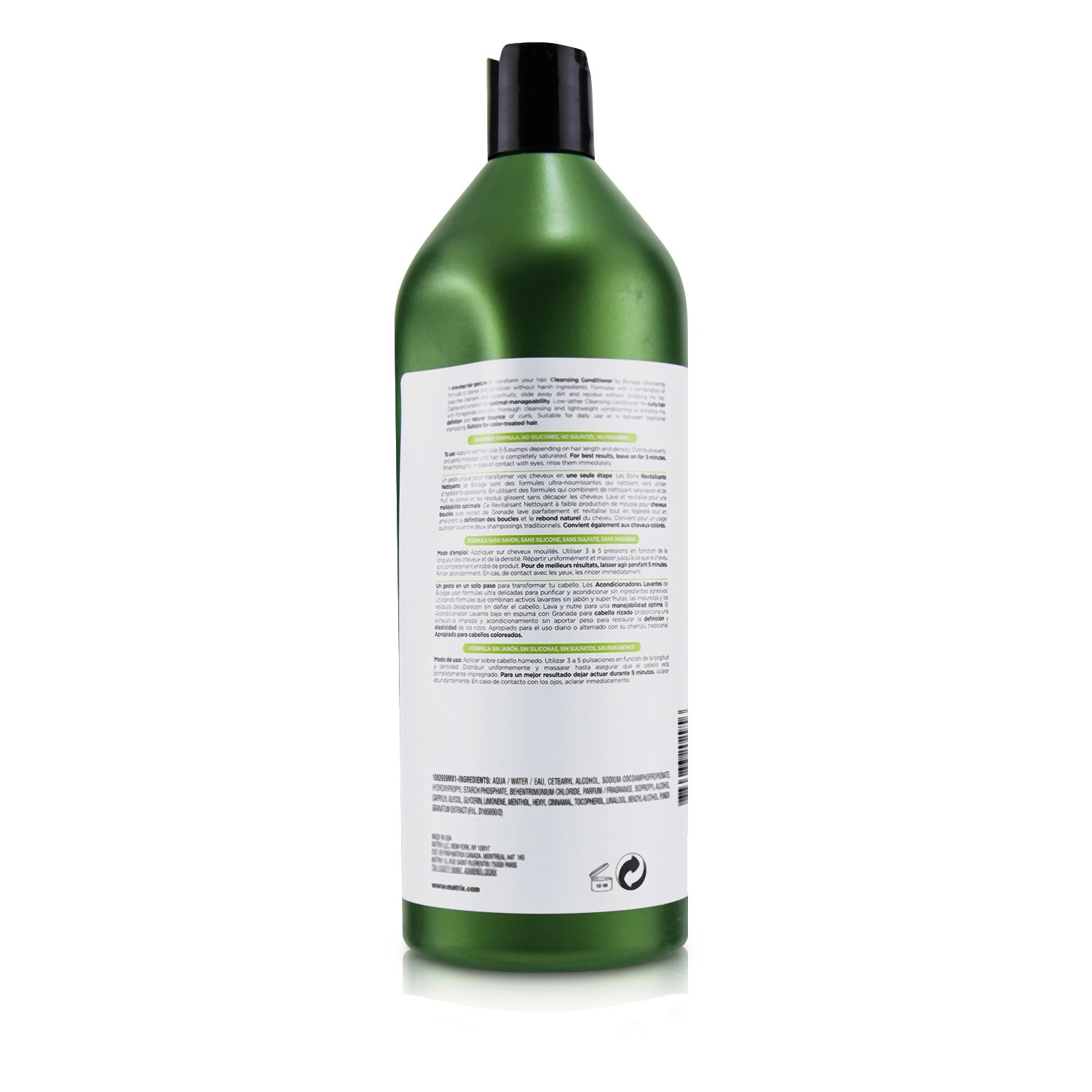 Matrix Biolage Cleansing Conditioner (For Curly Hair) 1000ml/33.8oz