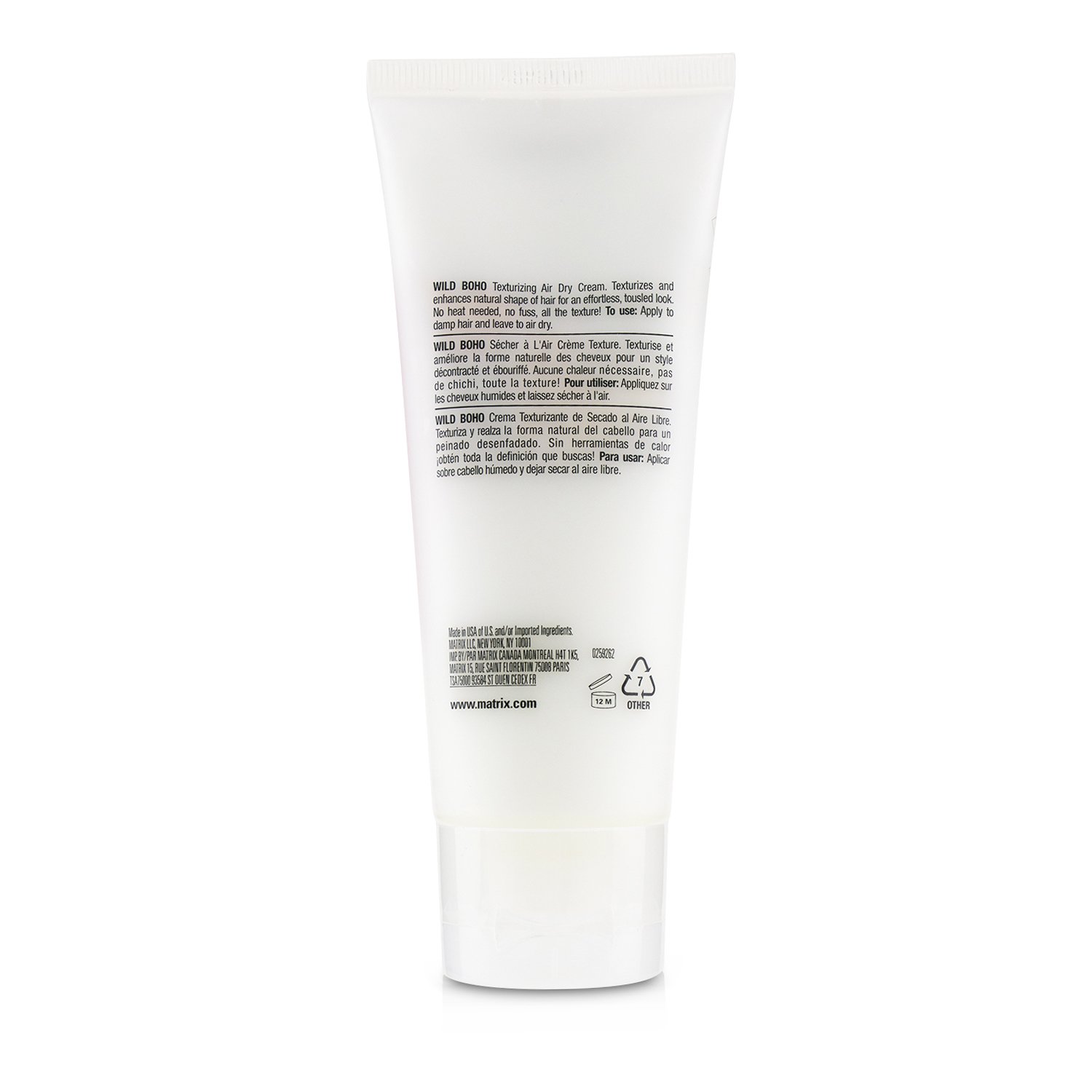 Matrix Style Link Air Dry Wild Boho Texturizing Air-Dry Cream (Hold 2) 100ml/3.4oz