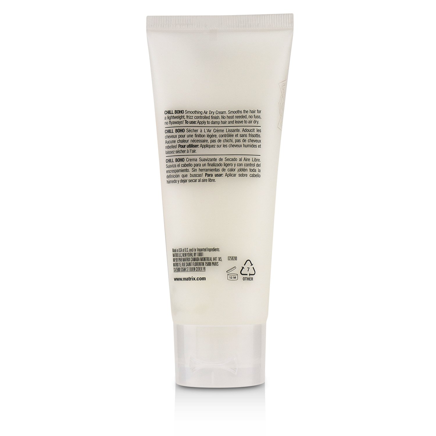 Matrix Style Link Air Dry Chill Boho Smoothing Air-Dry Cream (Hold 1) 100ml/3.4oz