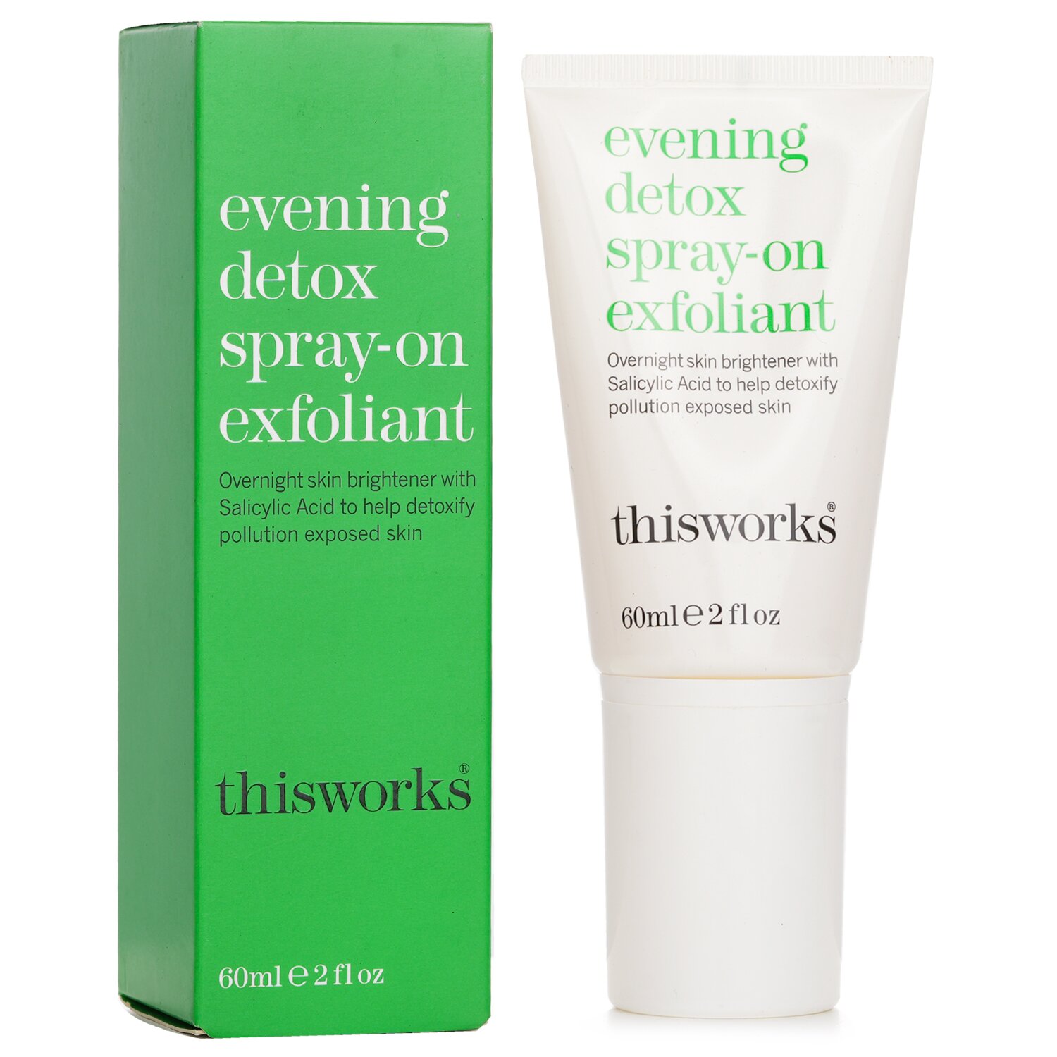 This Works Evening Detox Spray-On Exfoliant 60ml/2oz