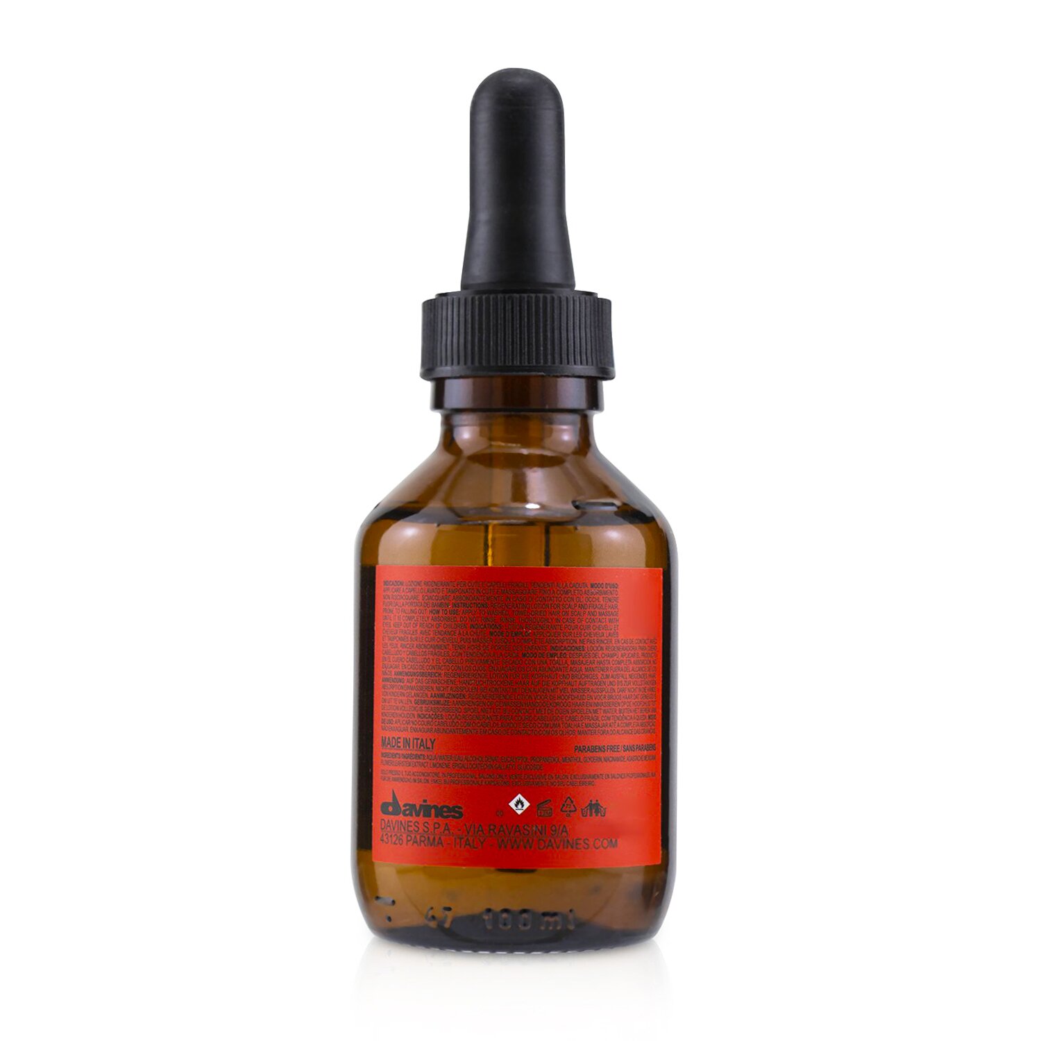 Davines Natural Tech Energizing Seasonal Superactive Seasonal Lotion (For Scalp and Fragile, Thinning Hair) 100ml/3.38oz