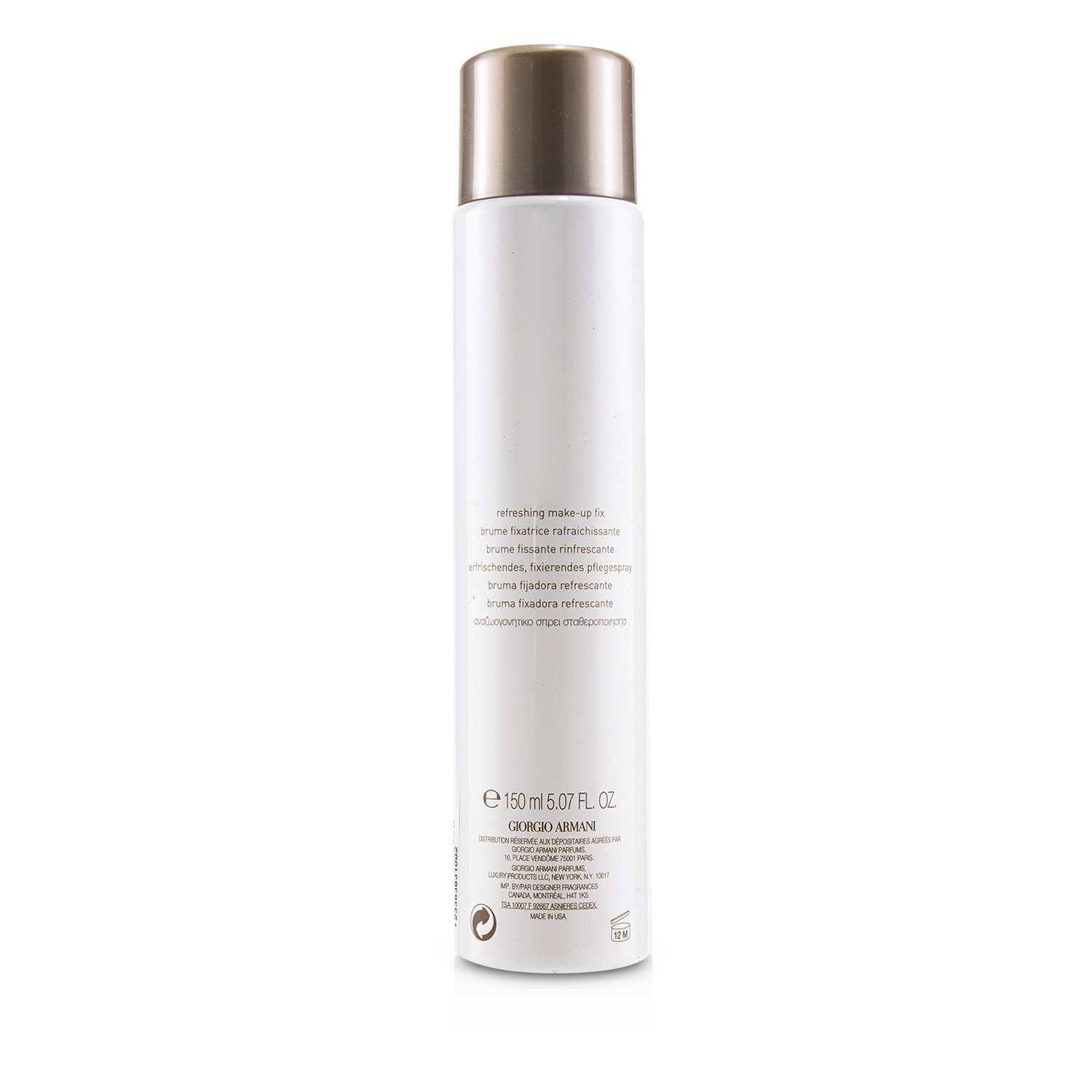 Giorgio Armani Armani Prima Maquillaje Refrescante Fix (Sin Caja) 150ml/5.07oz