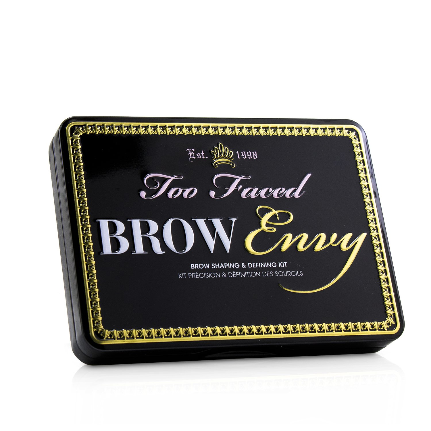Too Faced مجموعة تحديد ورسم الحواجب Brow Envy: (1x شمع مصفف، 1x هايلايتر، 2x بودرة حواجب، 1x ملقط، 1x فرشاة مدببة، 1x فرشاة صغيرة) 3.6g/0.12oz