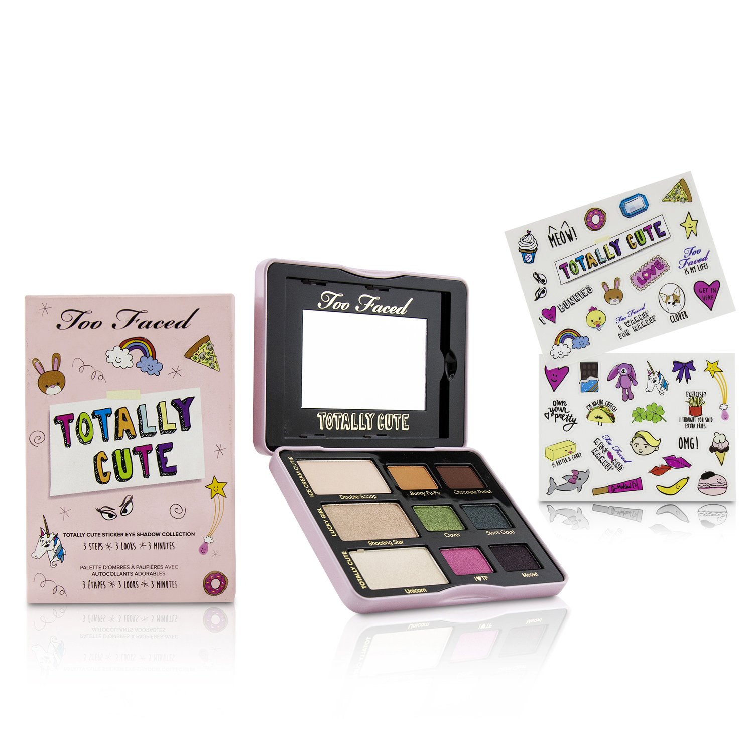 Too Faced Totally Cute Sticker Набор Теней для Век 11.4g/0.39oz