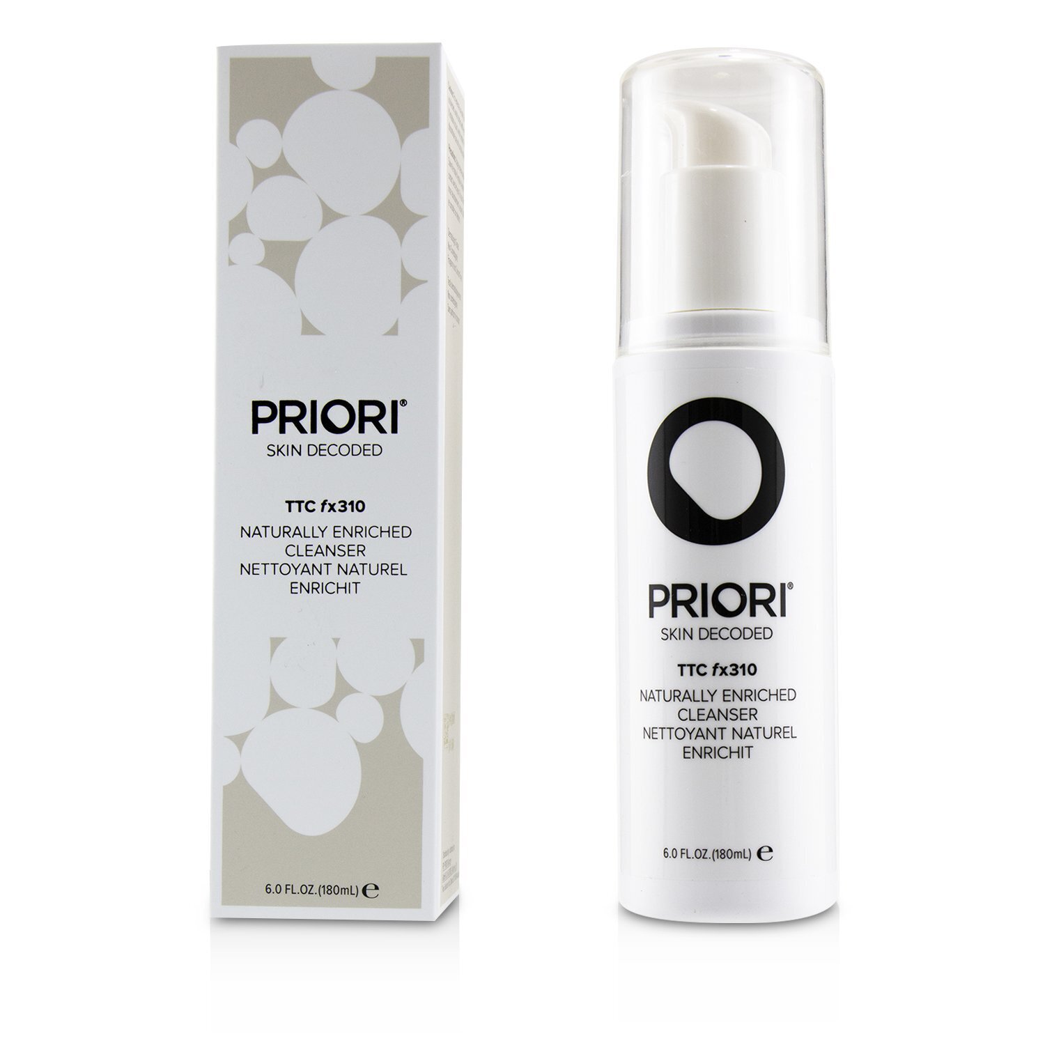 Priori TTC fx310 Naturally Enriched Cleanser 180ml/6oz
