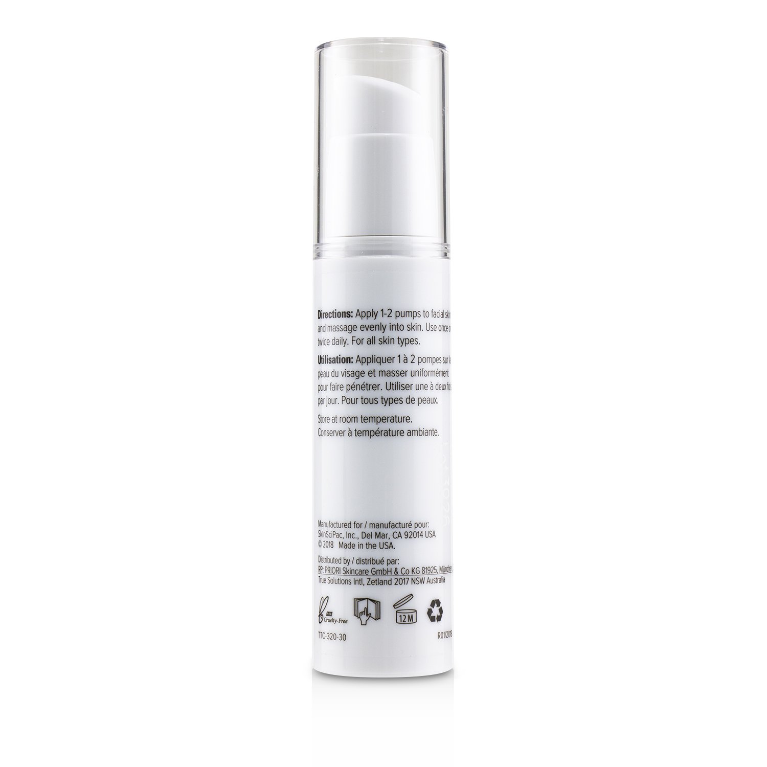 Priori TTC fx320 Tratamiento Iluminador 30ml/1oz