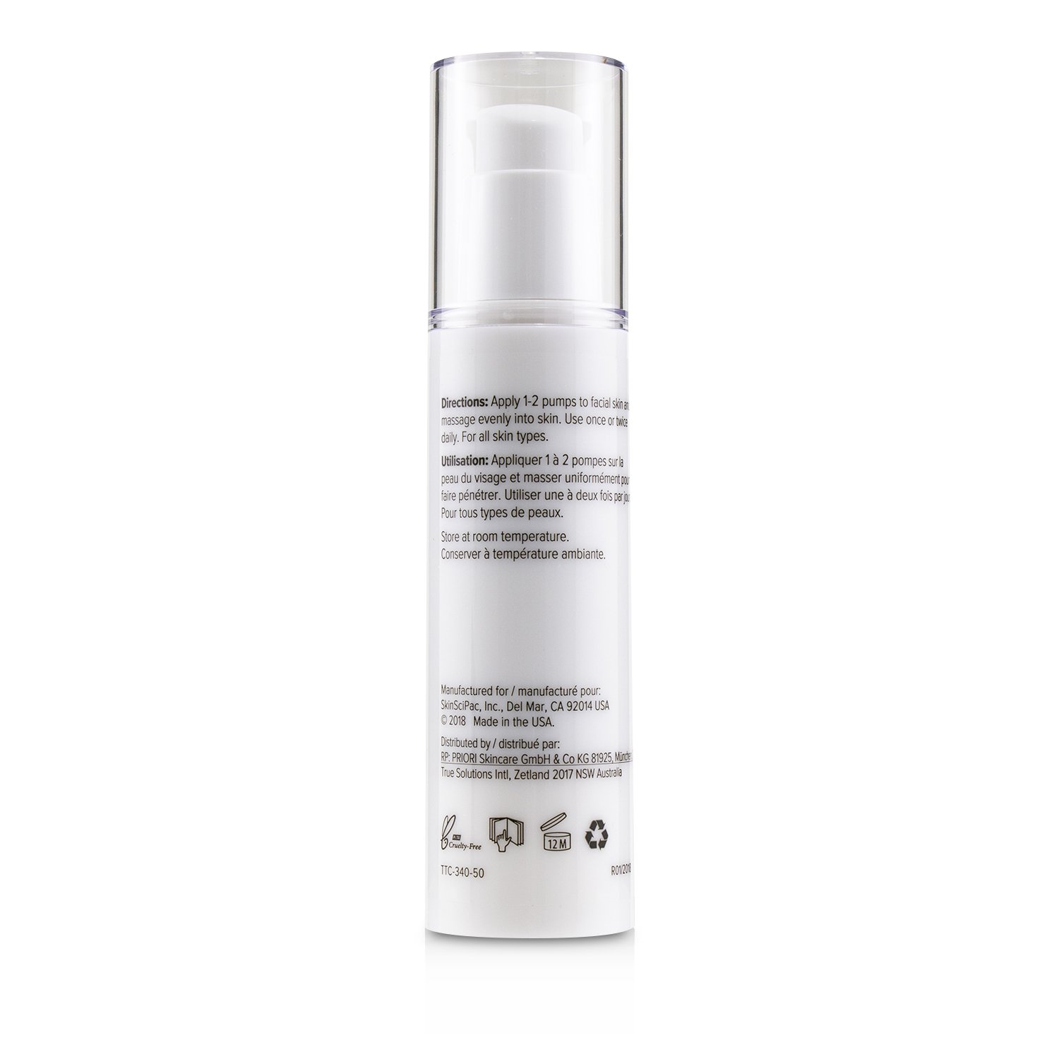 Priori TTC fx340 Skin Restore Creme 50ml/1.7oz