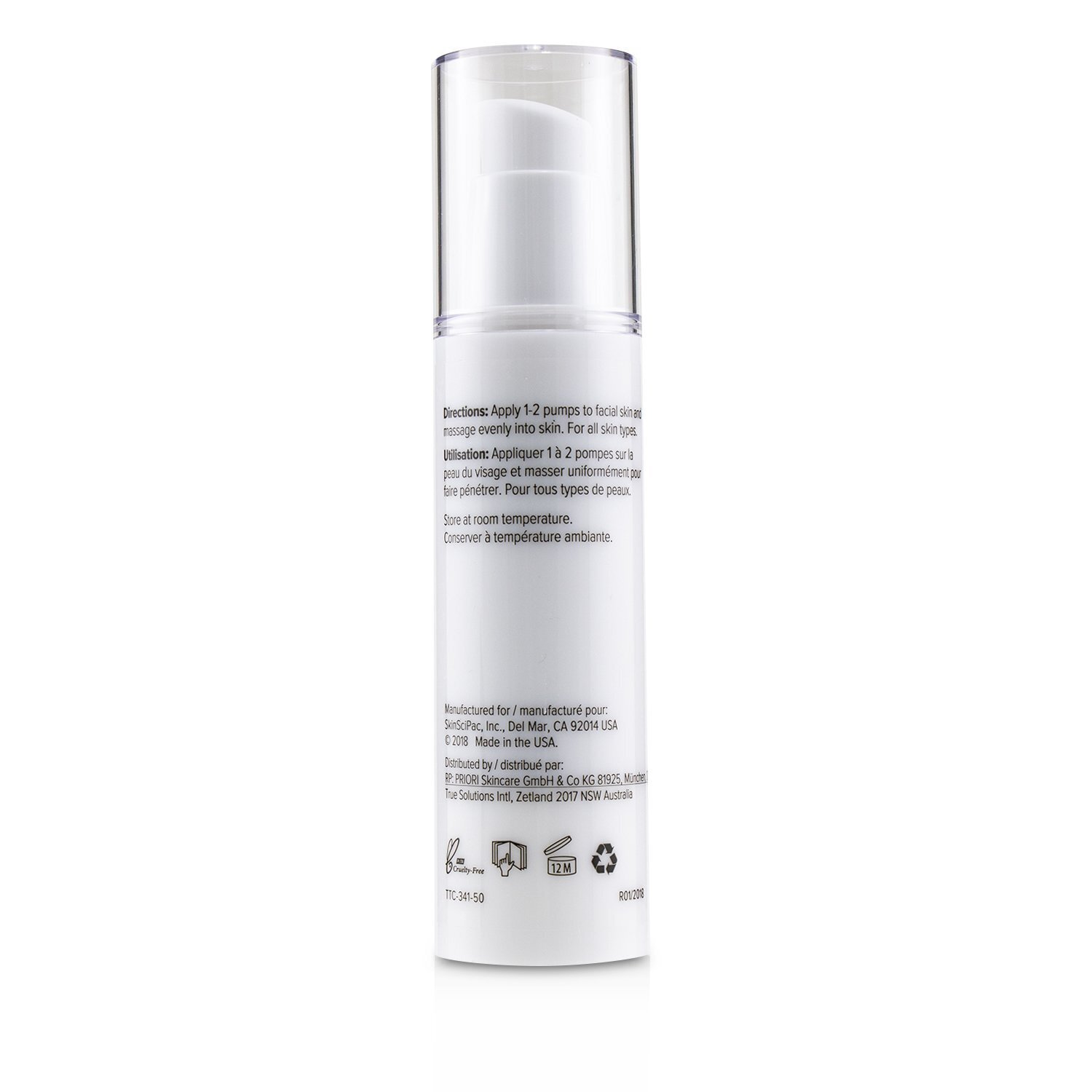 Priori TTC fx341 Luxuriant Creme 50ml/1.7oz