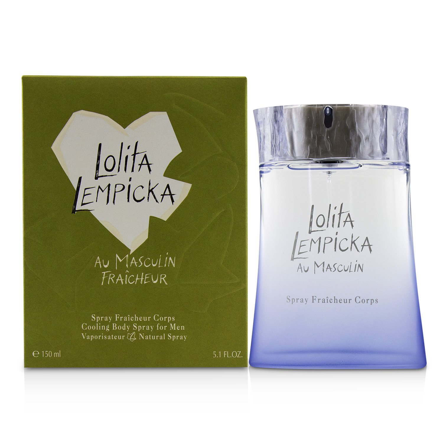 Lolita Lempicka Au Masculin Fraicheur Cooling Body Spray 150ml/5oz