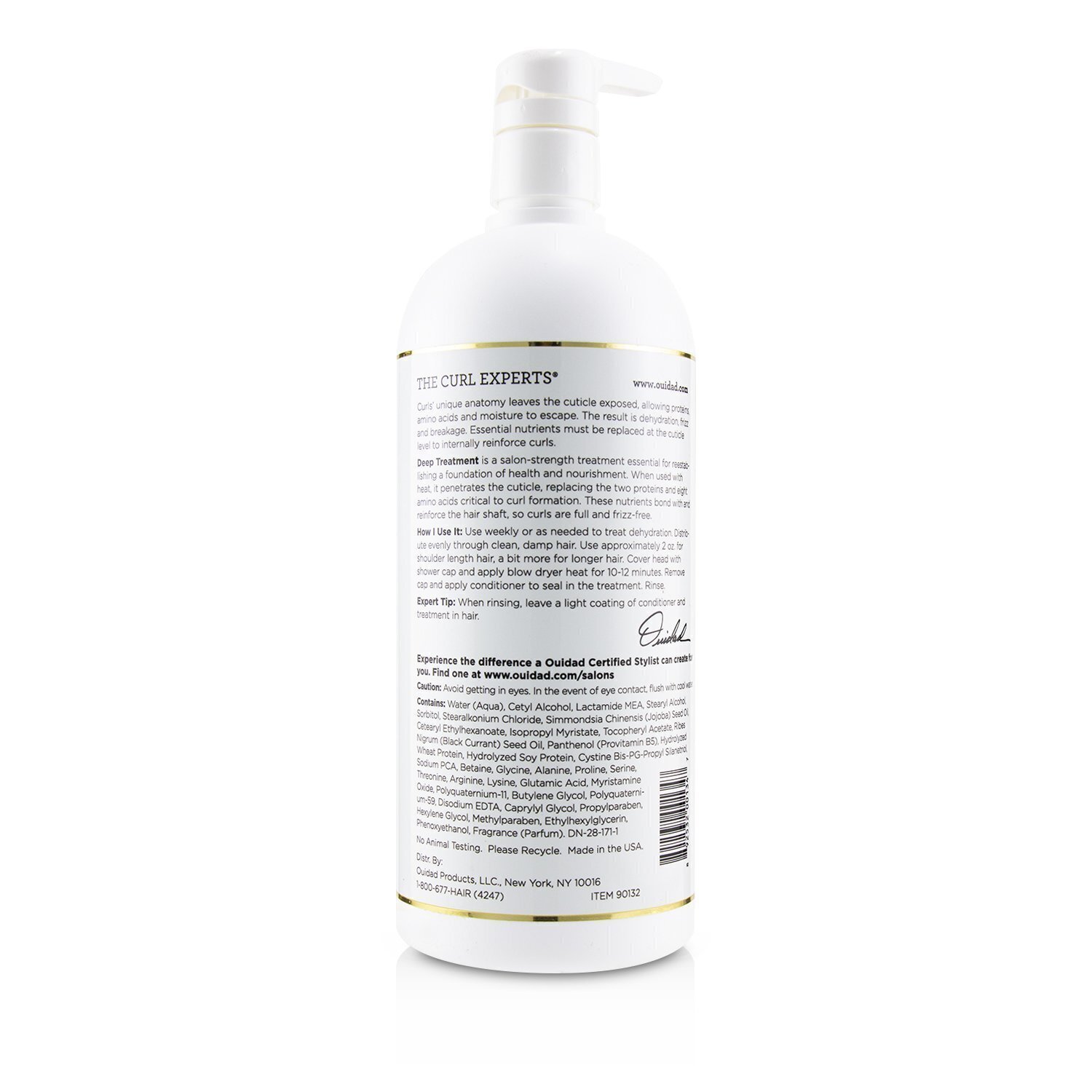 Ouidad Deep Treatment Curl Restoration Therapy (Curl Essentials) 1000ml/33.8oz