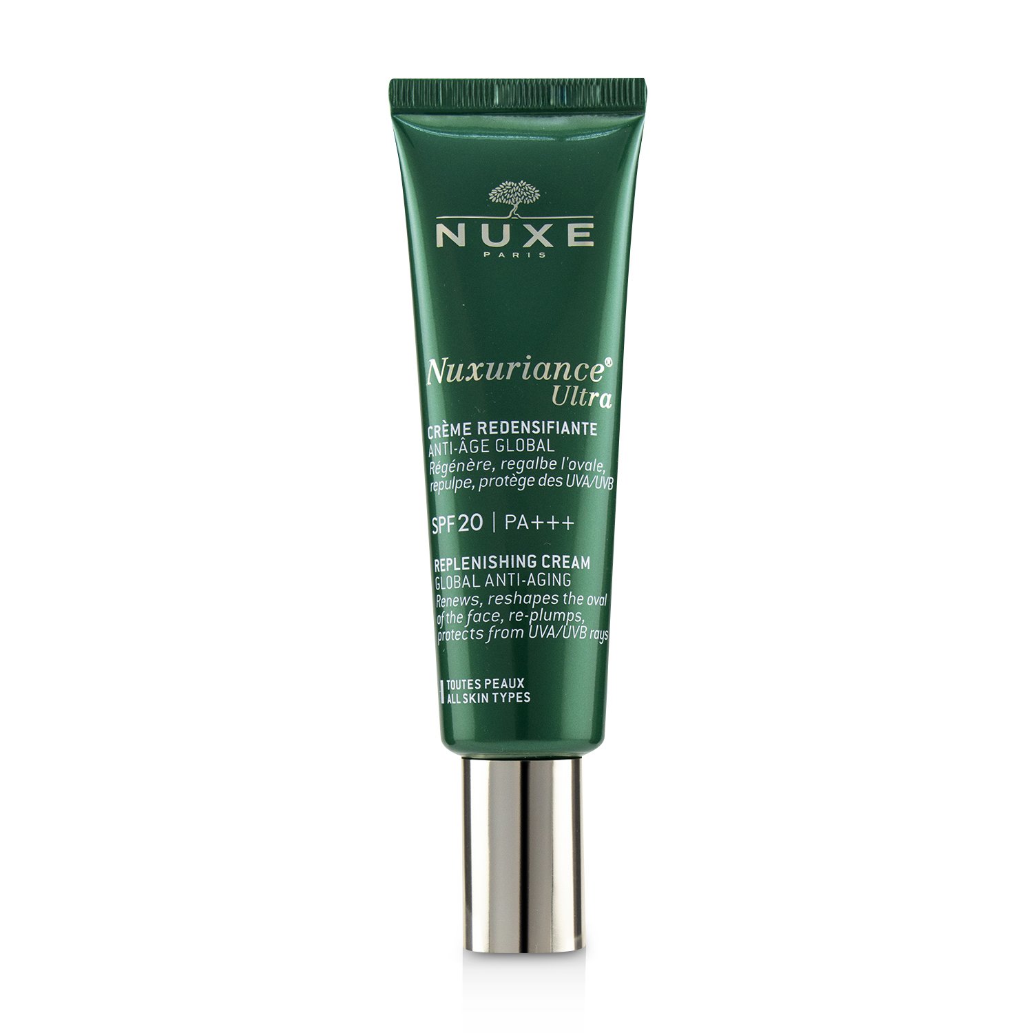 Nuxe Nuxuriance Ultra Global Anti-Aging Replenishing Fluid Cream SPF 20 - All Skin Types 50ml/1.5oz