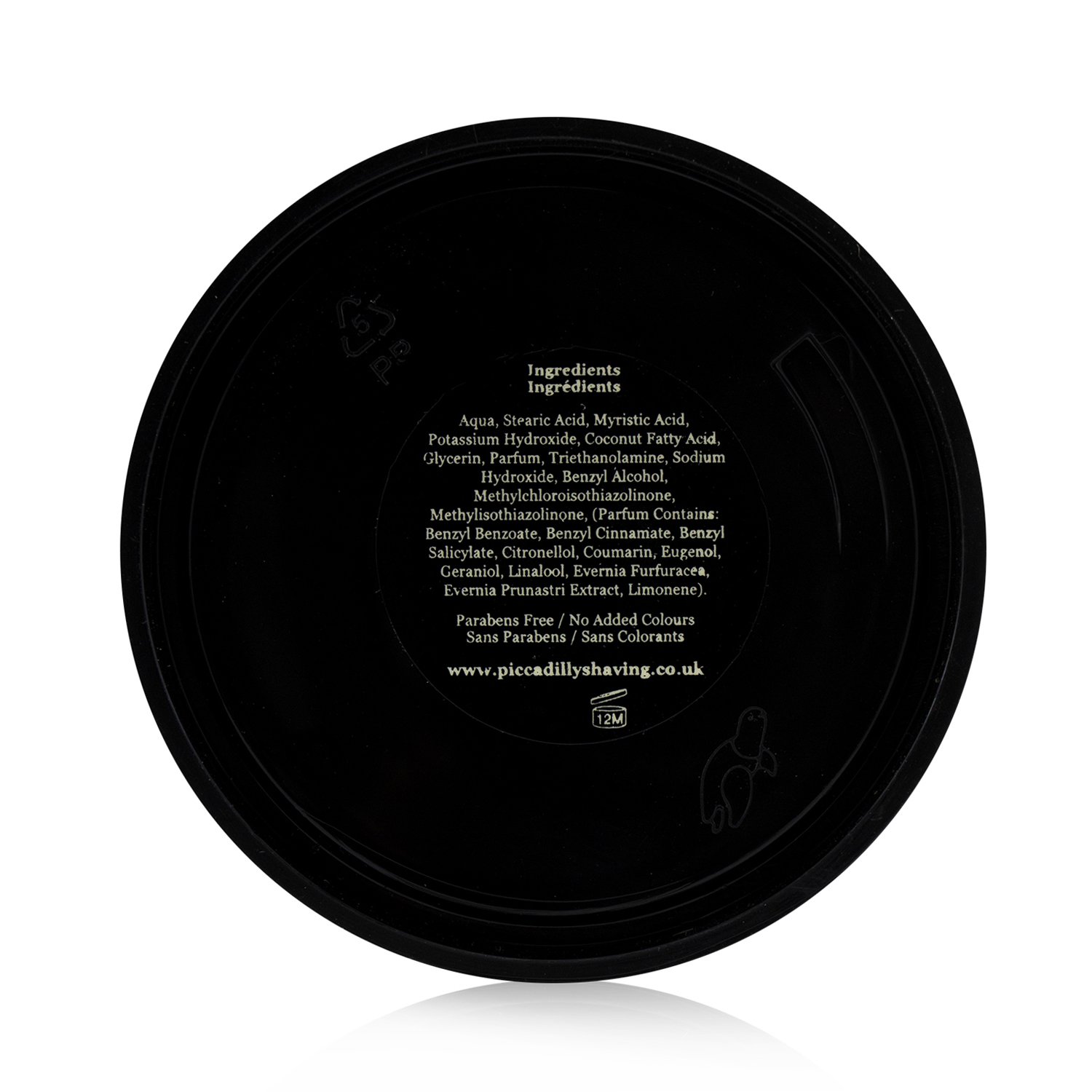 Taylor Of Old Bond Street The Piccadilly Shaving Co. Sandalwood Luxury Shaving Cream 180g/6oz