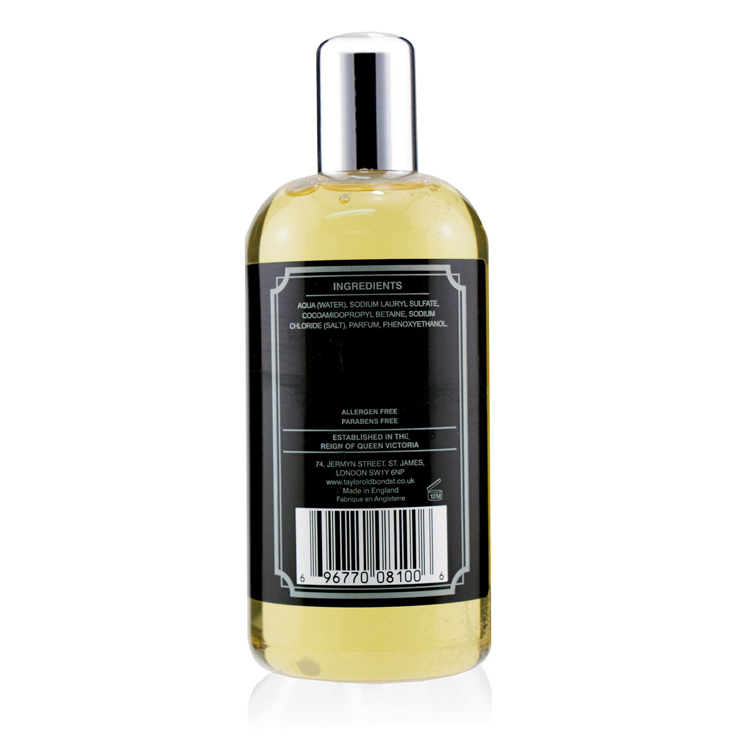 테일러 오브 올드 본드 스트리트 Taylor Of Old Bond Street 저민 스트릿 컬렉션 헤어 앤 바디 샴푸 200ml/6.8oz