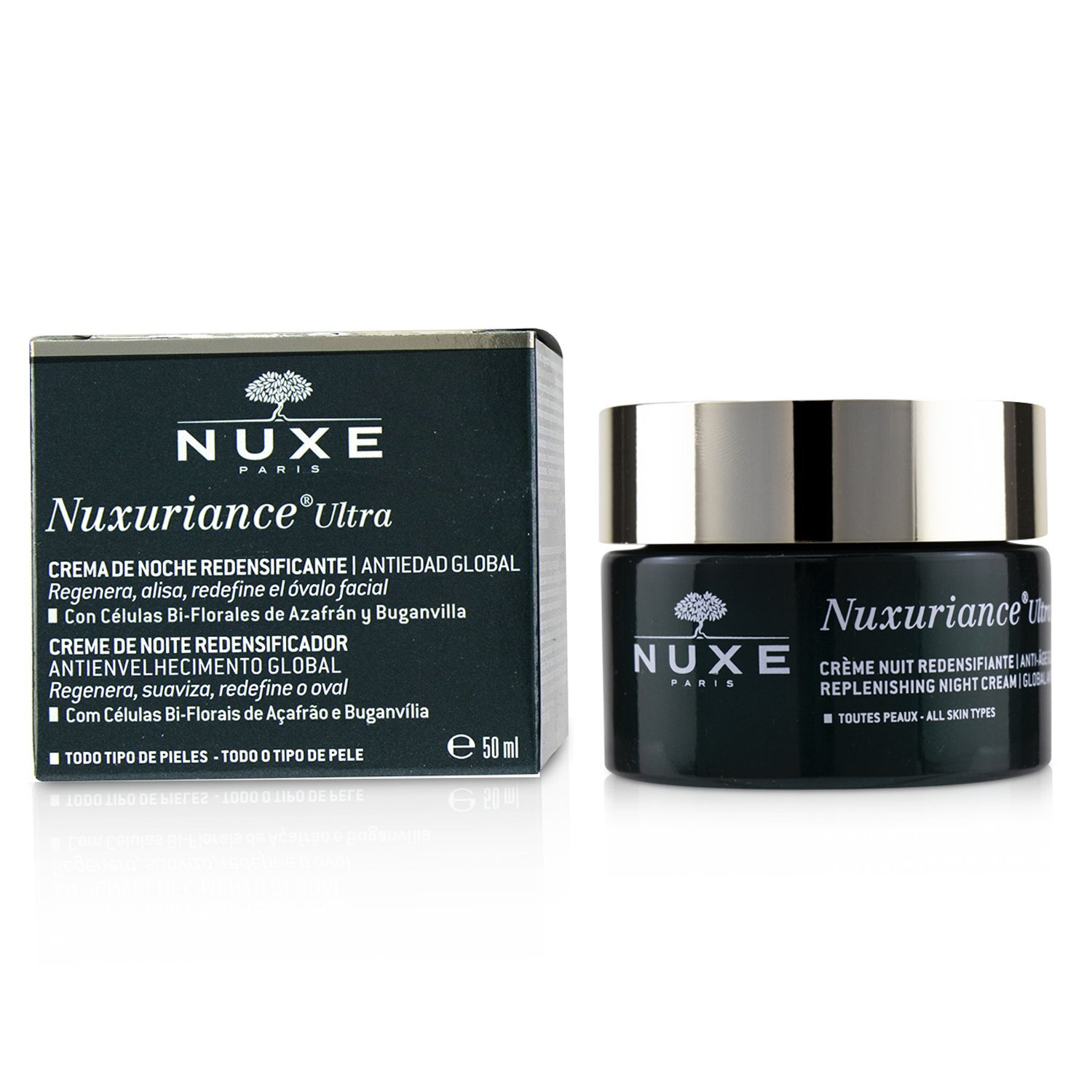눅스 Nuxe 눅셀런스 울트라 글로벌 안티-에이징 나이트 크림 - 모든 피부 타입용 50ml/1.7oz