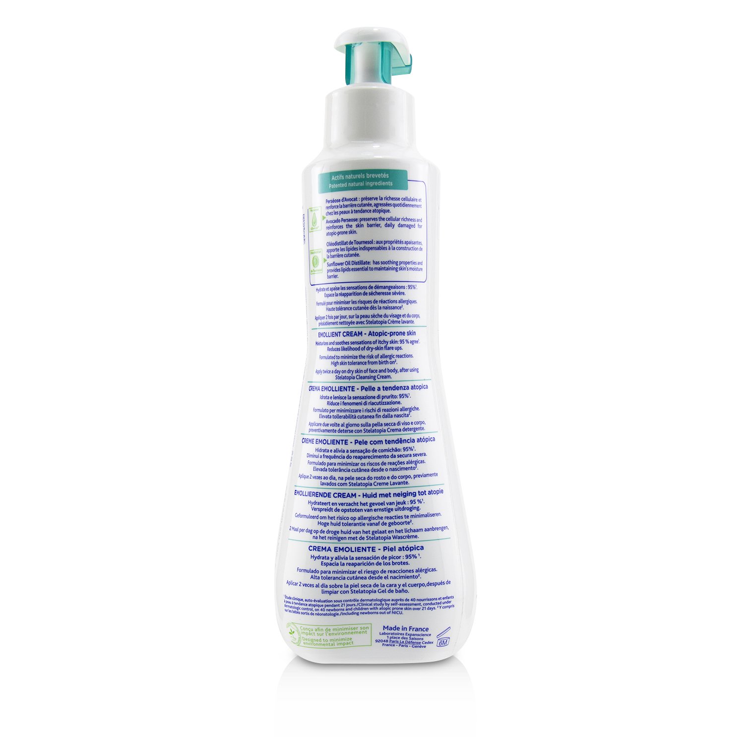 Mustela Stelatopia Emollient Cream - For Atopic-Prone Skin 300ml/10.14oz