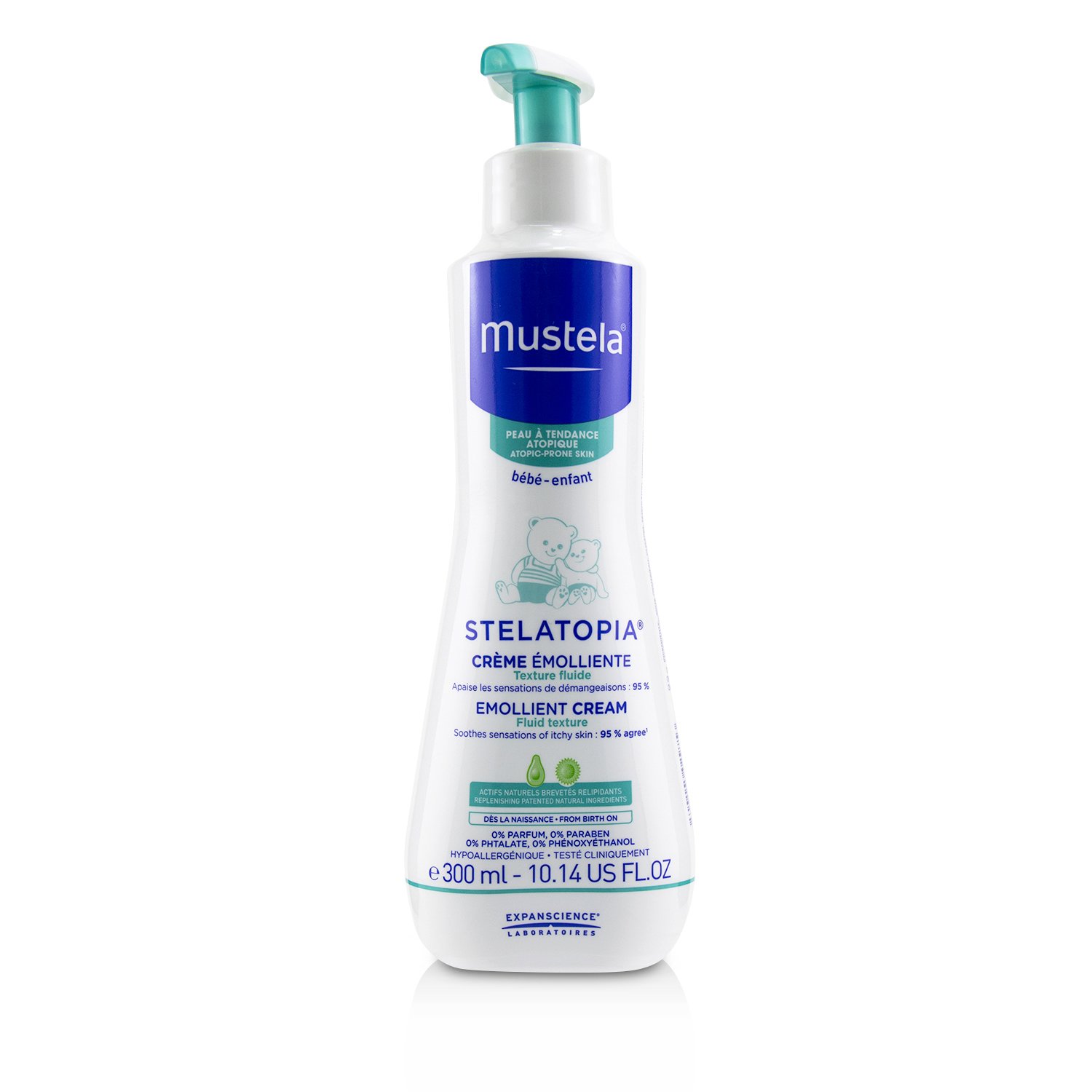 Mustela Stelatopia Emollient Cream - For Atopic-Prone Skin 300ml/10.14oz