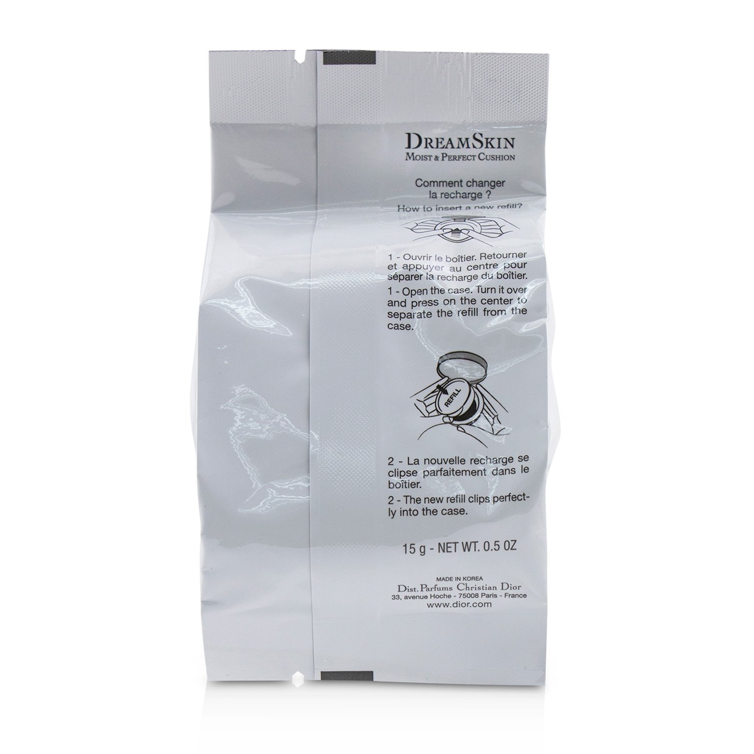 Christian Dior Capture Dreamskin Moist & Perfect Cushion SPF 50 Refill 15g/0.5oz