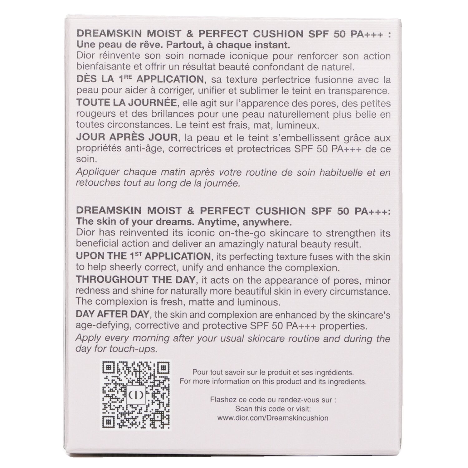 Christian Dior Capture Dreamskin Moist & Perfect Cushion SPF 50 Refill 15g/0.5oz